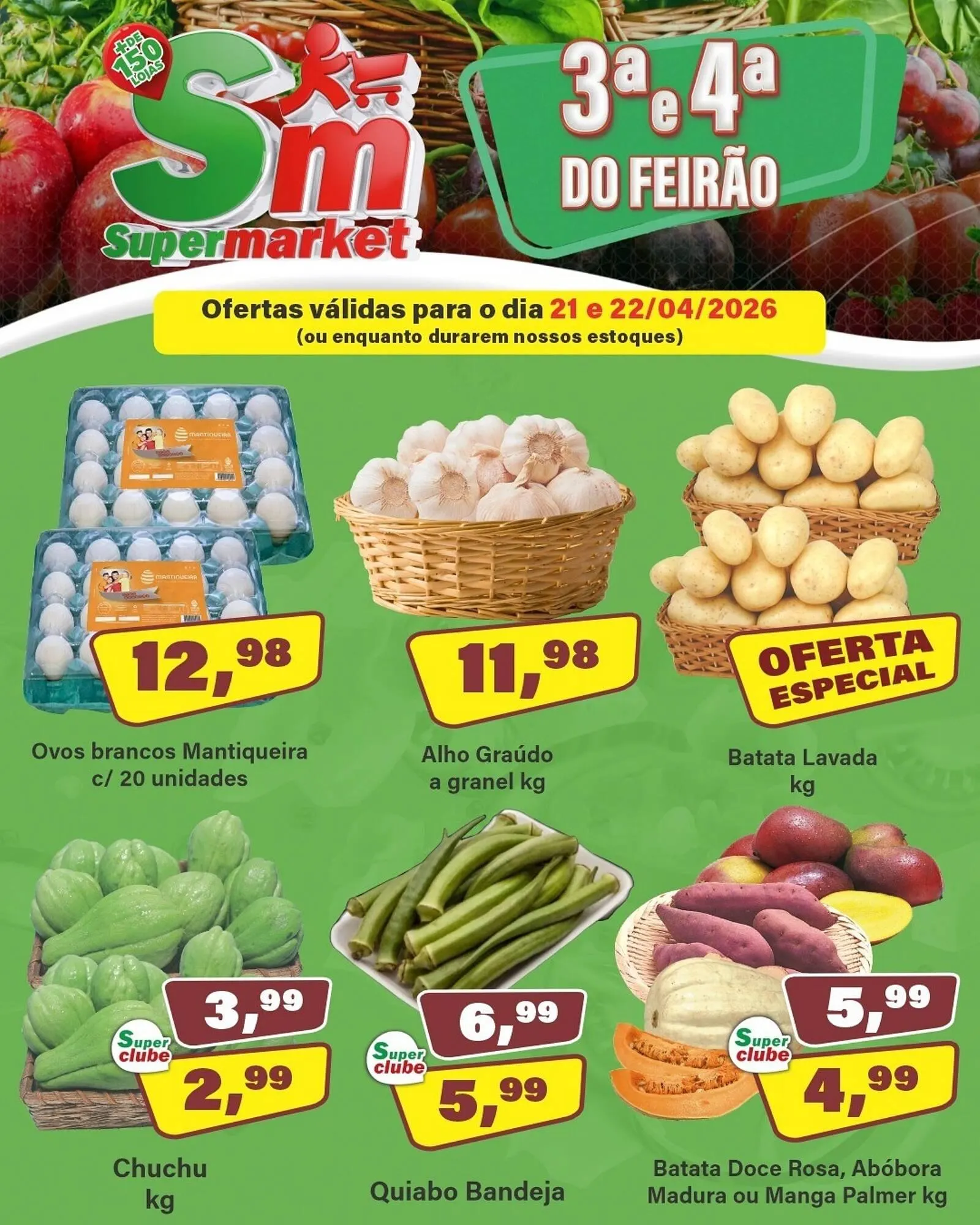 Encarte de Catálogo Floresta Supermercados 21 de abril até 22 de abril 2026 - Pagina 1
