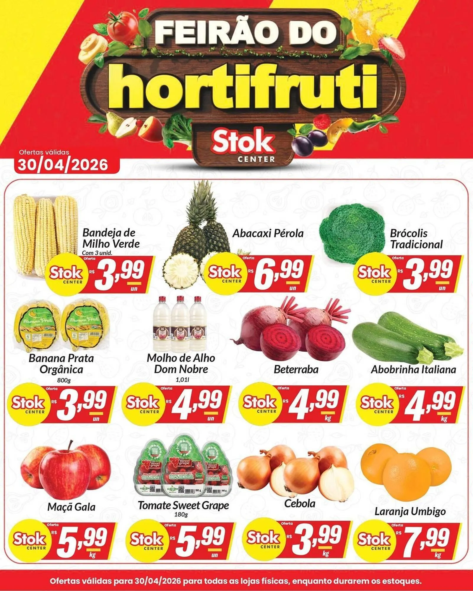 Encarte de Encarte Stok Center 30 de abril até 30 de abril 2026 - Pagina 1