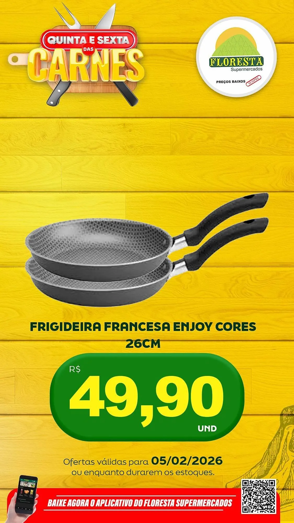 Encarte de Catálogo Floresta Supermercados 5 de fevereiro até 6 de fevereiro 2026 - Pagina 48