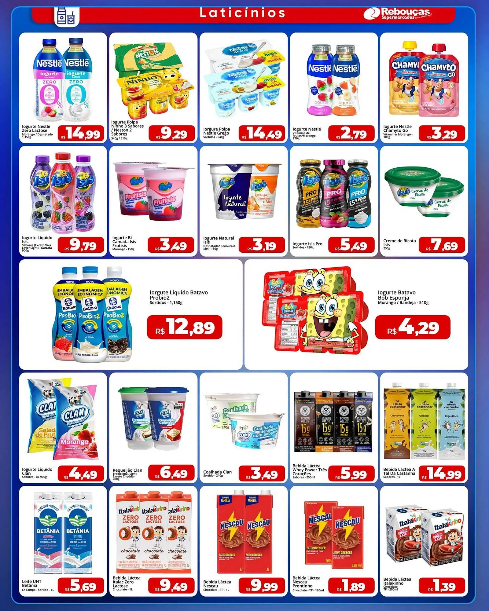 Encarte de Catálogo Rebouças Supermercados 30 de março até 15 de abril 2026 - Pagina 10