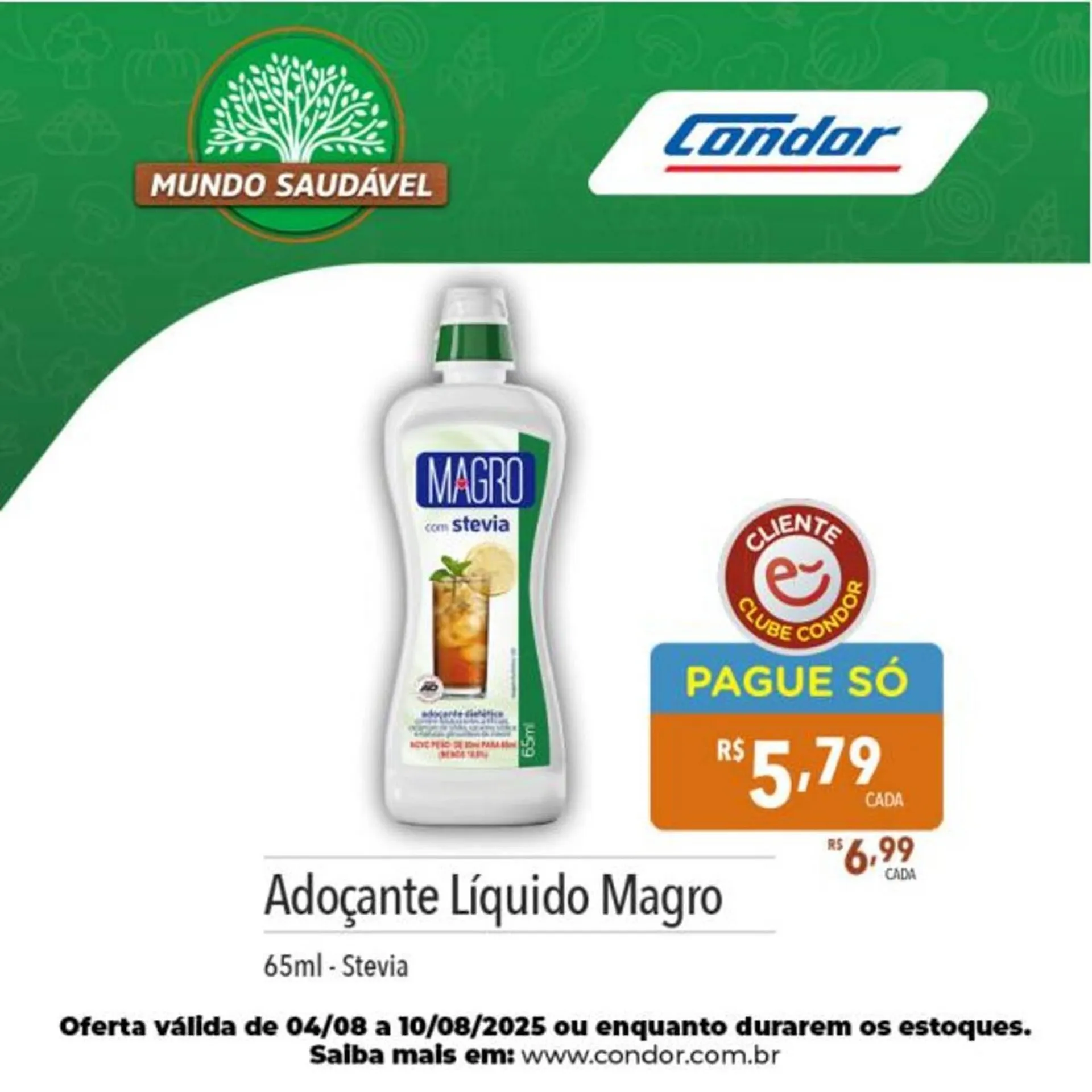 Encarte de Catálogo Supermercados Condor 5 de agosto até 10 de agosto 2025 - Pagina 7