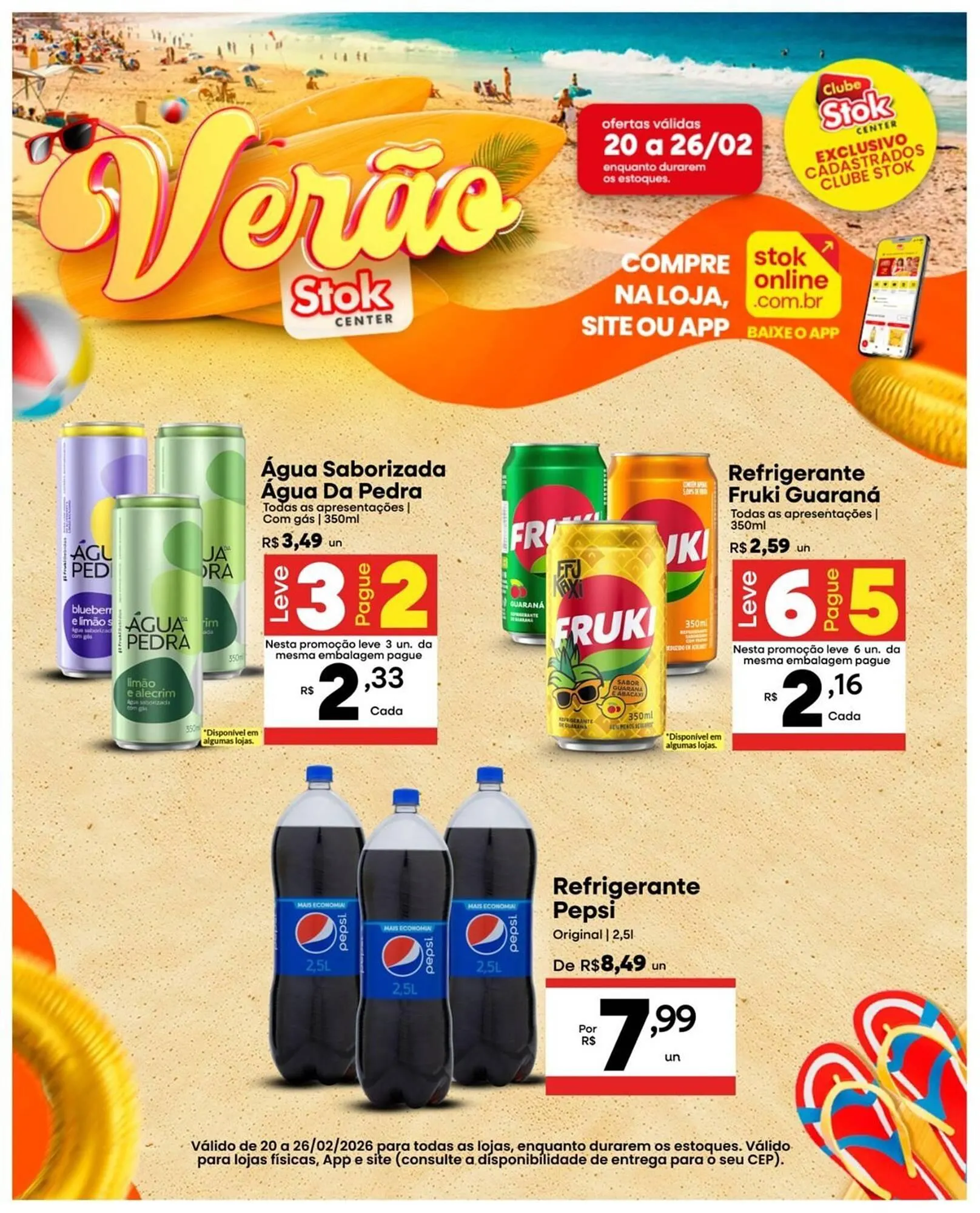Encarte de Encarte Stok Center 20 de fevereiro até 26 de fevereiro 2026 - Pagina 1