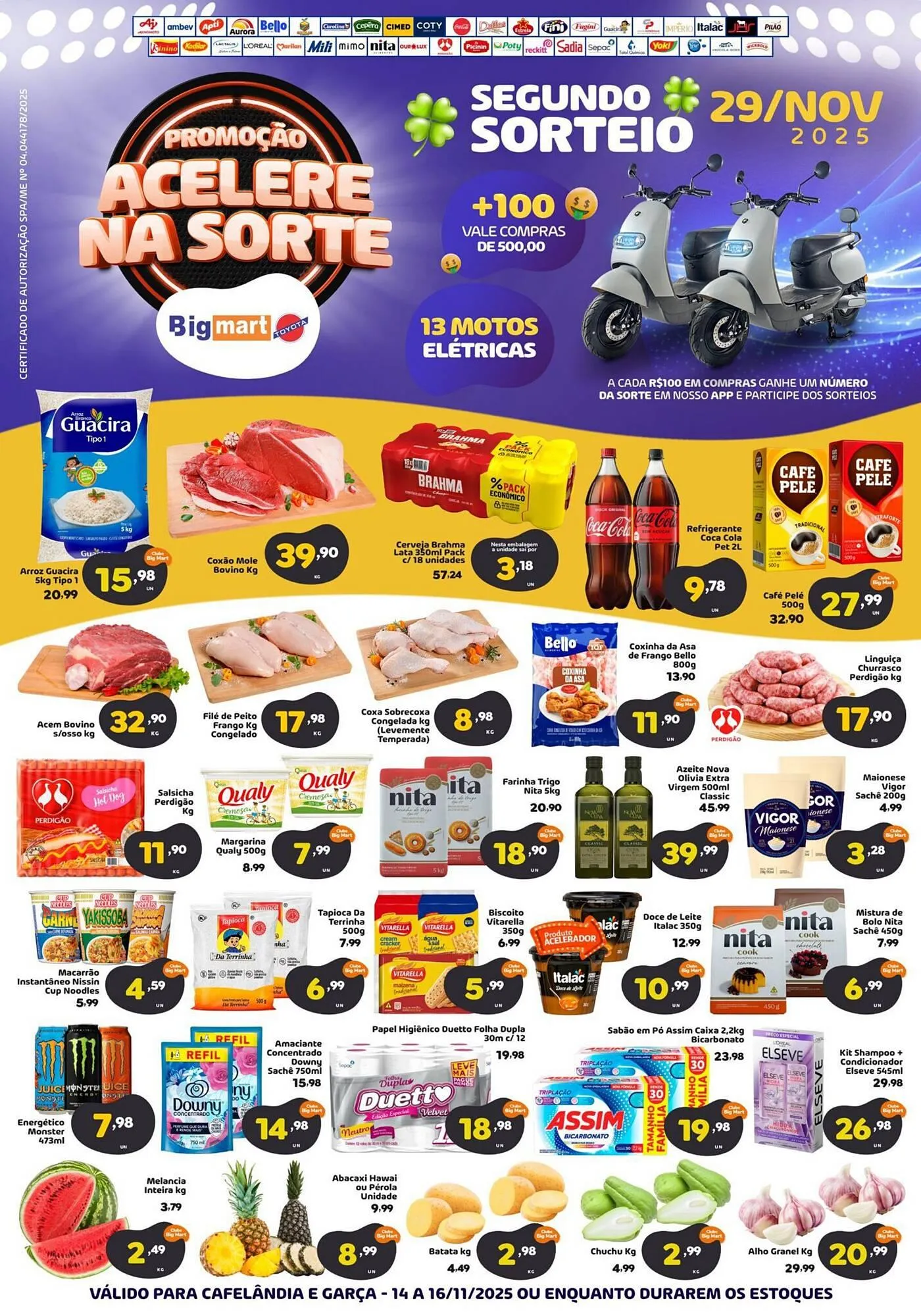 Encarte de Catálogo Bigmart 14 de novembro até 16 de novembro 2025 - Pagina 1