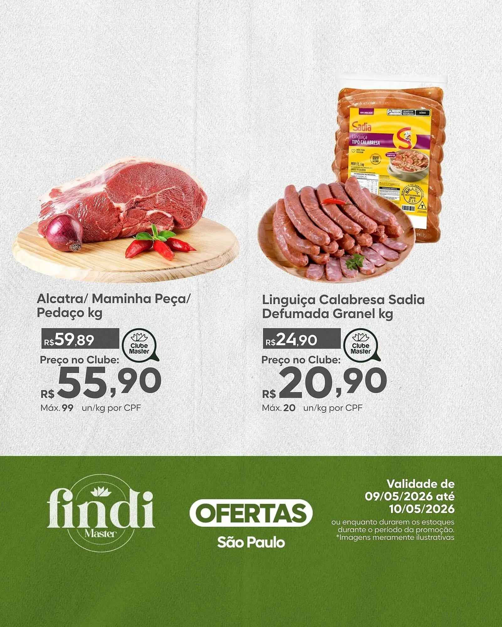 Encarte de Folheto Master Supermercados 9 de maio até 10 de maio 2026 - Pagina 2