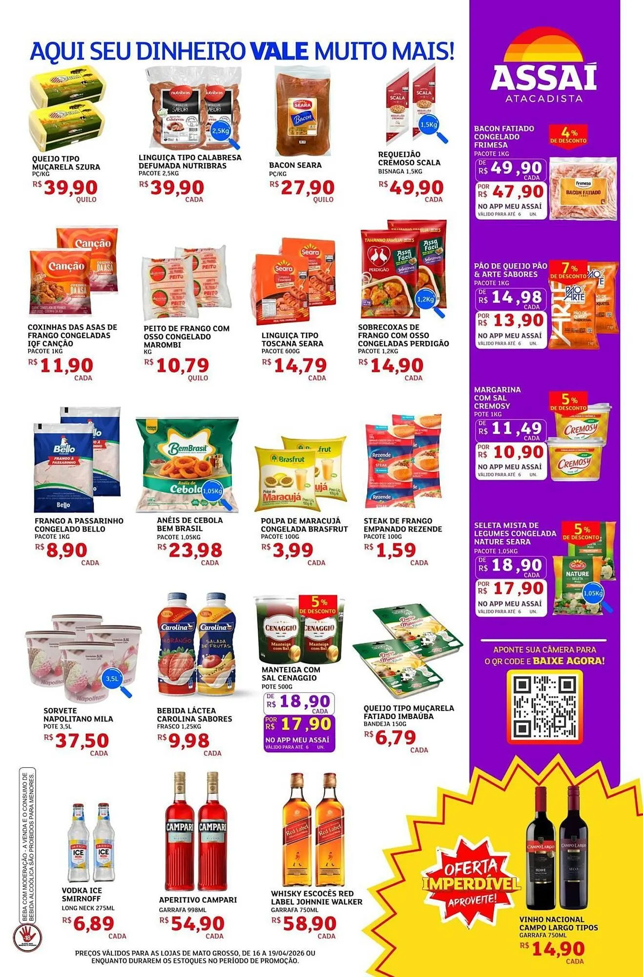 Encarte de Encarte Assaí Atacadista 16 de abril até 19 de abril 2026 - Pagina 3