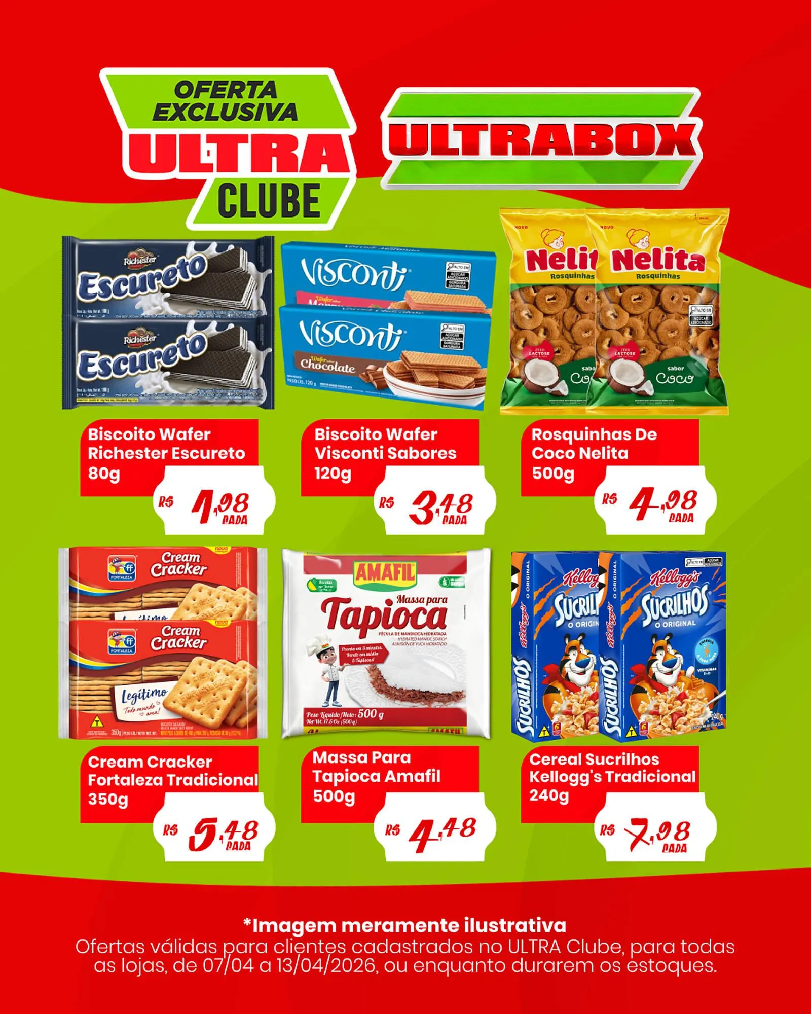Encarte de Panfleto Ultrabox 7 de abril até 13 de abril 2026 - Pagina 1