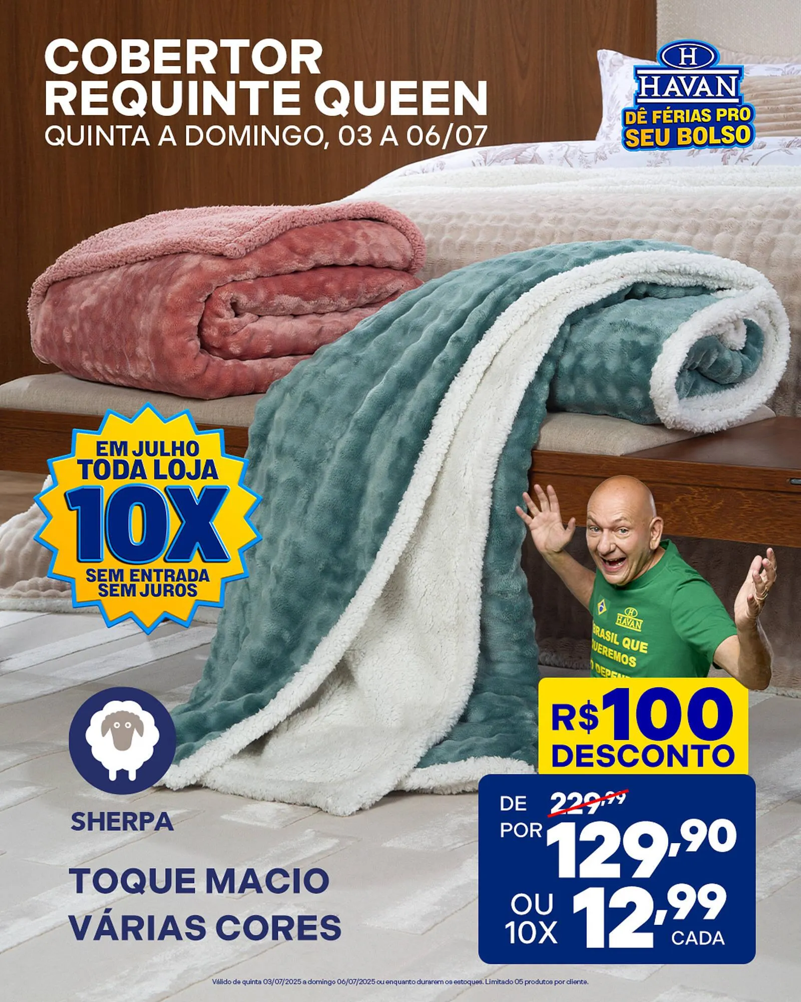 Encarte de Catálogo Lojas Havan 3 de julho até 6 de julho 2025 - Pagina 1