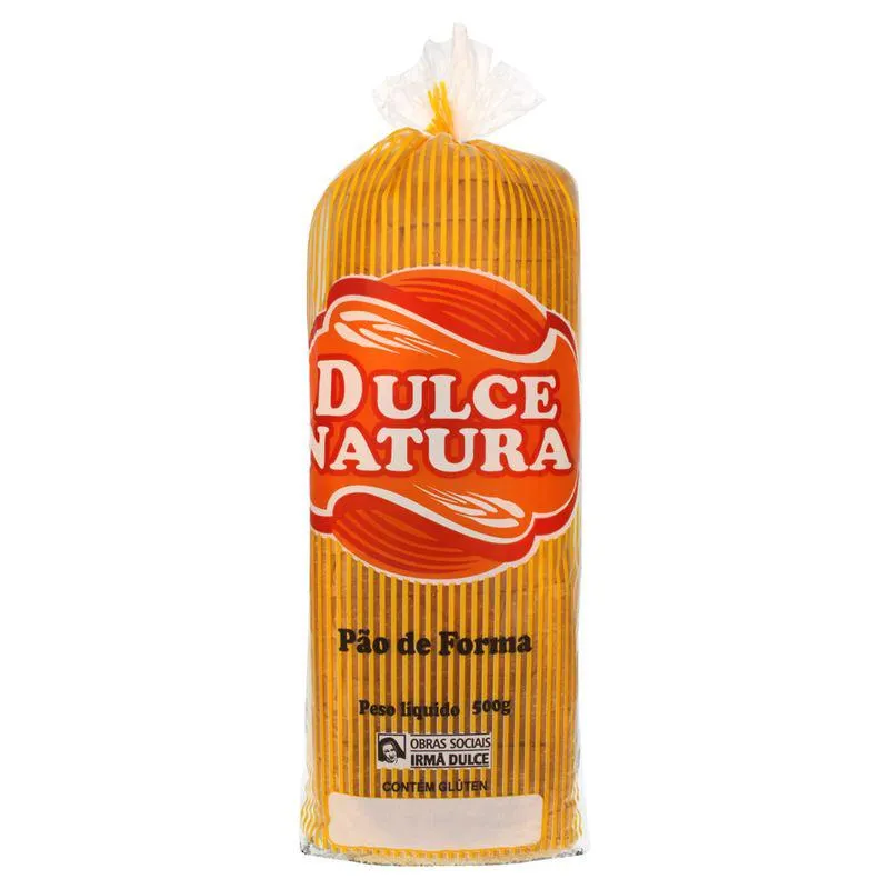 Pão de Forma Dulce Natura Pacote 500g