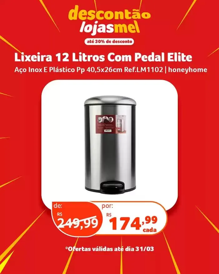 Encarte de Descontão Lojas Mel 17 de março até 31 de março 2025 - Pagina 3