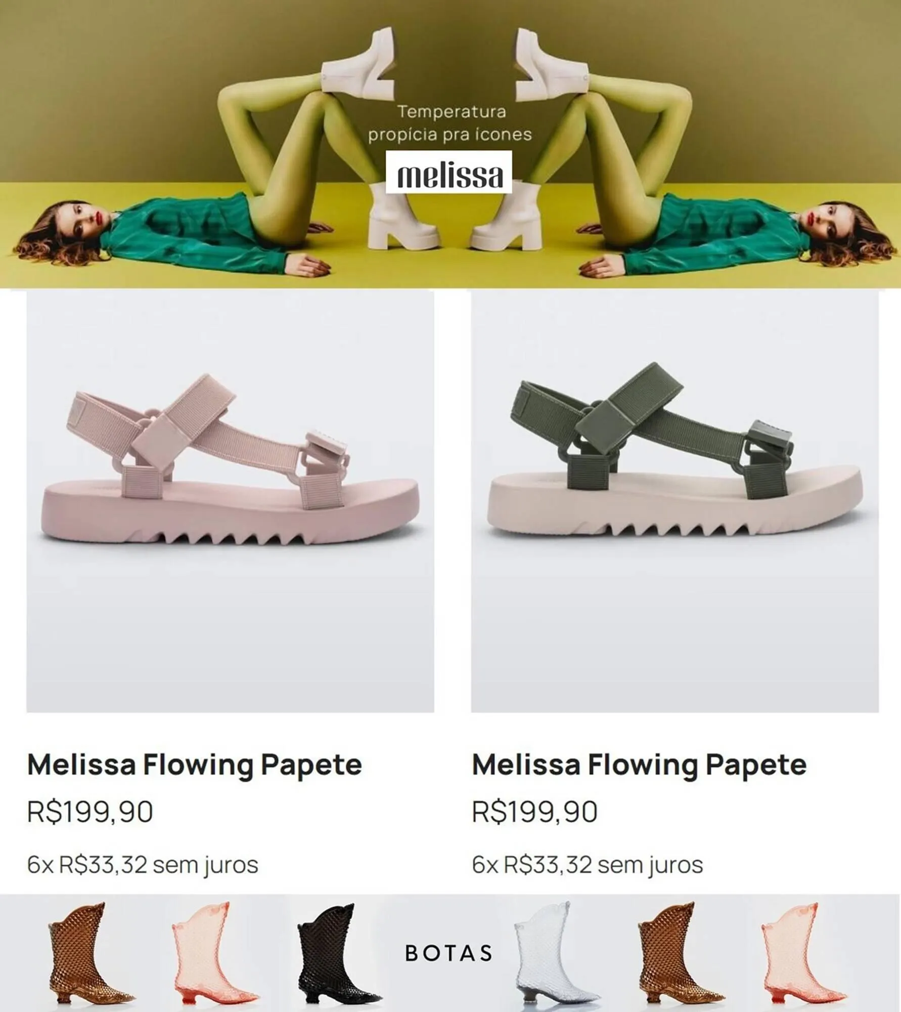 Encarte de Catálogo Melissa 13 de junho até 13 de julho 2023 - Pagina 3