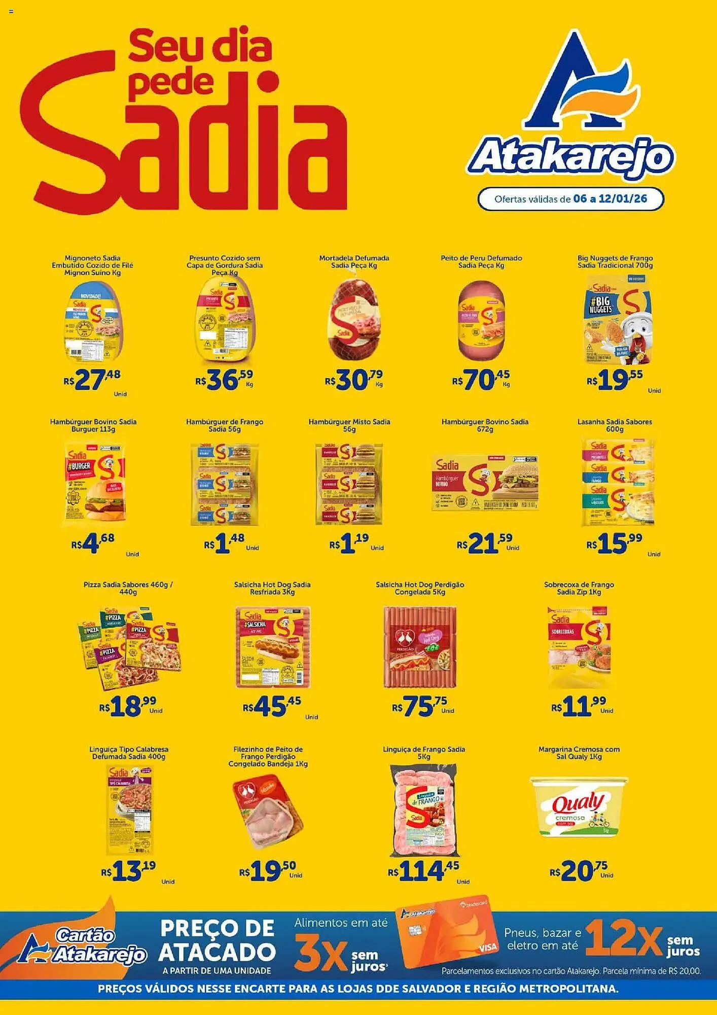 Encarte de Encarte Atakarejo 6 de janeiro até 12 de janeiro 2026 - Pagina 1