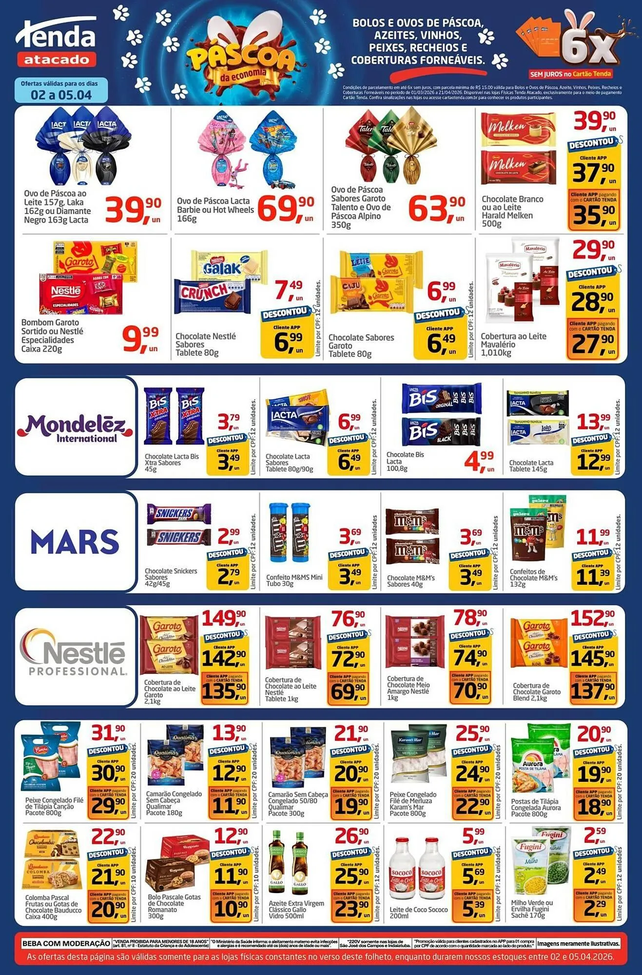 Encarte de Folheto Tenda Atacado 2 de abril até 5 de abril 2026 - Pagina 2