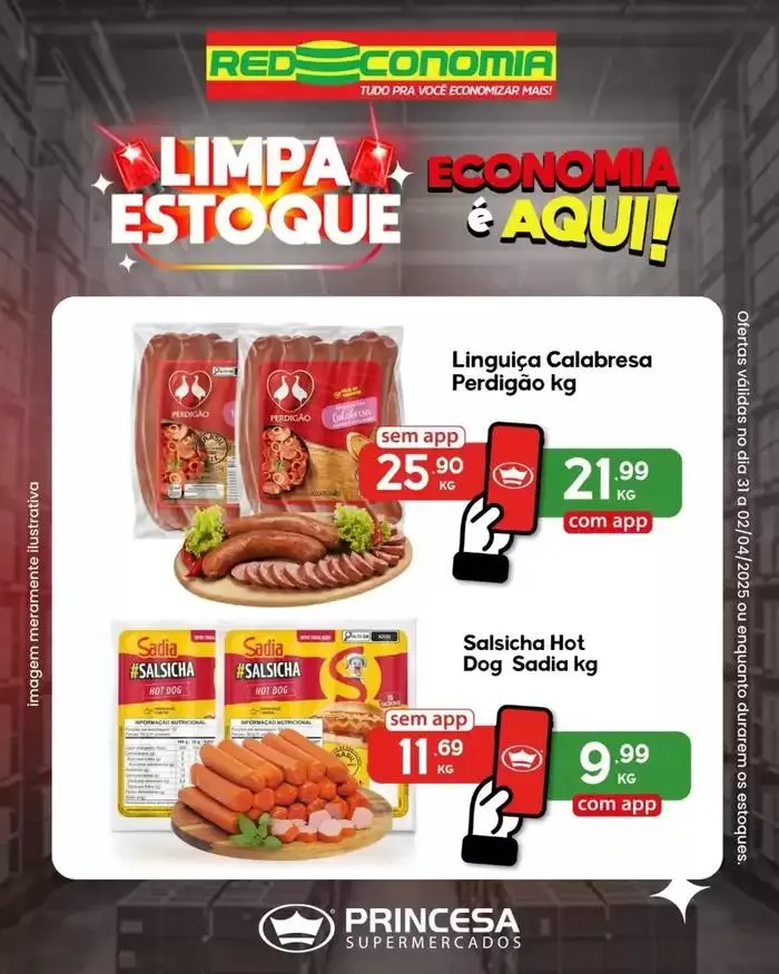 Encarte de Encarte Princesa Supermercados 1 de abril até 2 de abril 2025 - Pagina 3