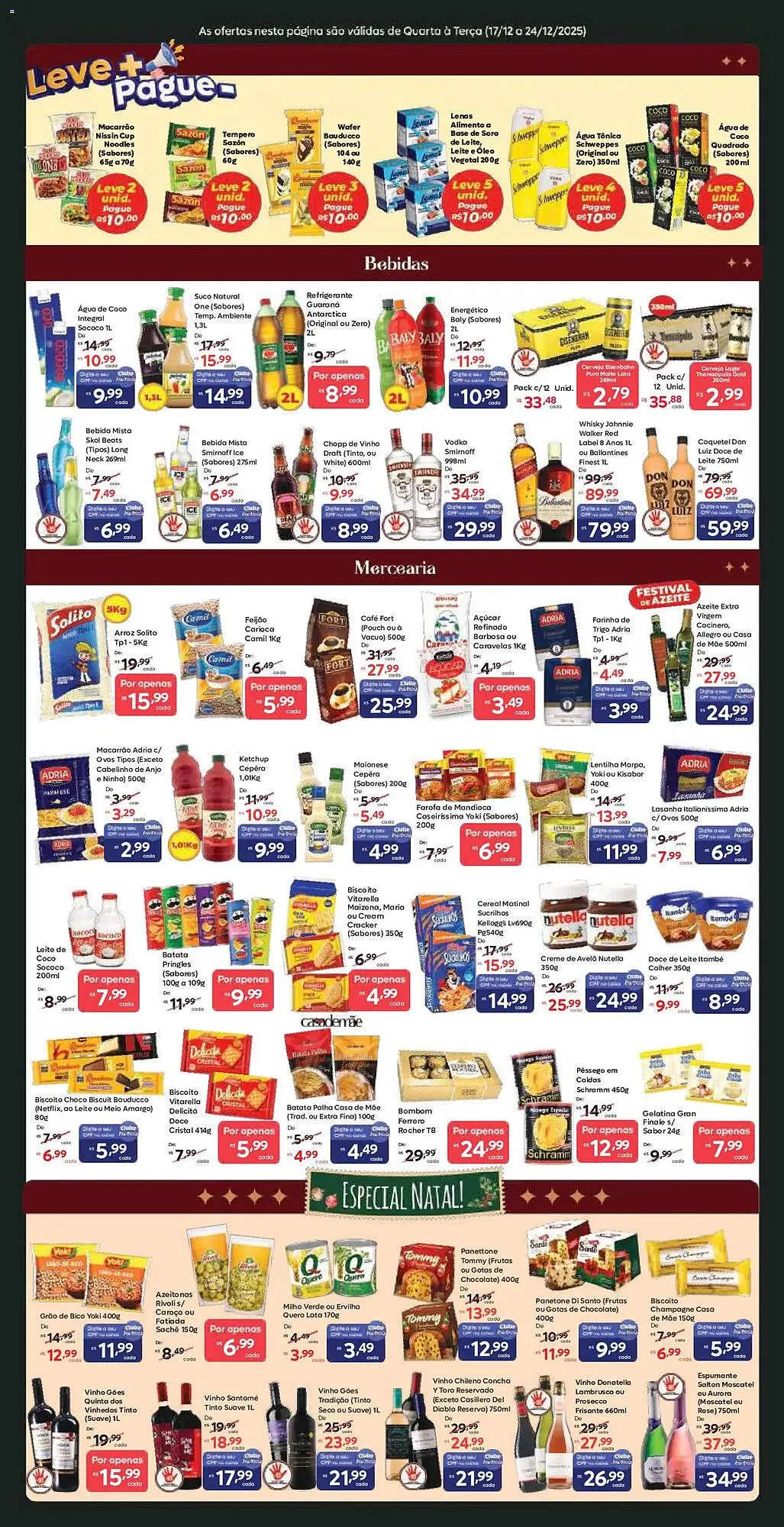 Encarte de Tabloide Barbosa Supermercados 17 de dezembro até 24 de dezembro 2025 - Pagina 3
