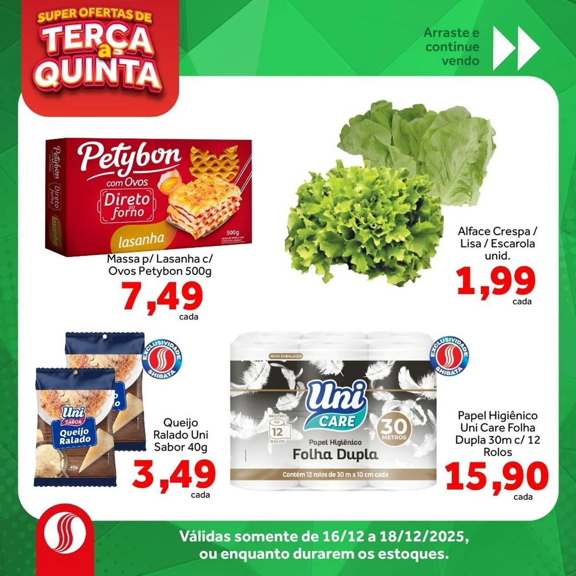Encarte de Folheto Shibata Supermercados 16 de dezembro até 18 de dezembro 2025 - Pagina 4