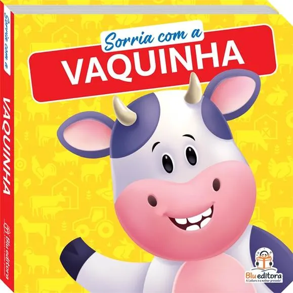 Livro sorria com a vaquinha blu editora