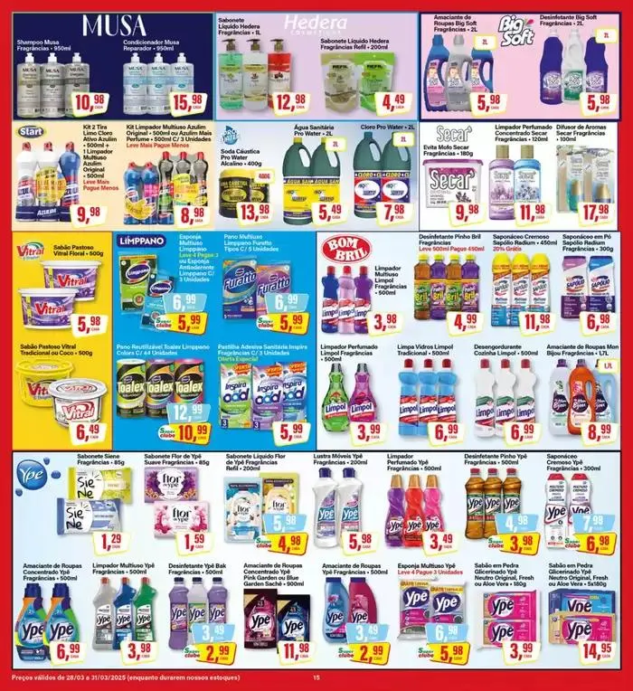 Encarte de Nossas melhores ofertas para você 28 de março até 31 de março 2025 - Pagina 15