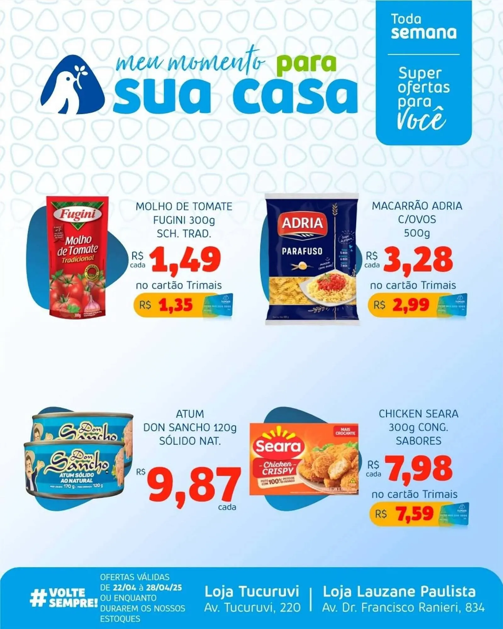 Encarte de Catálogo Trimais Supermercado 22 de abril até 28 de abril 2025 - Pagina 3
