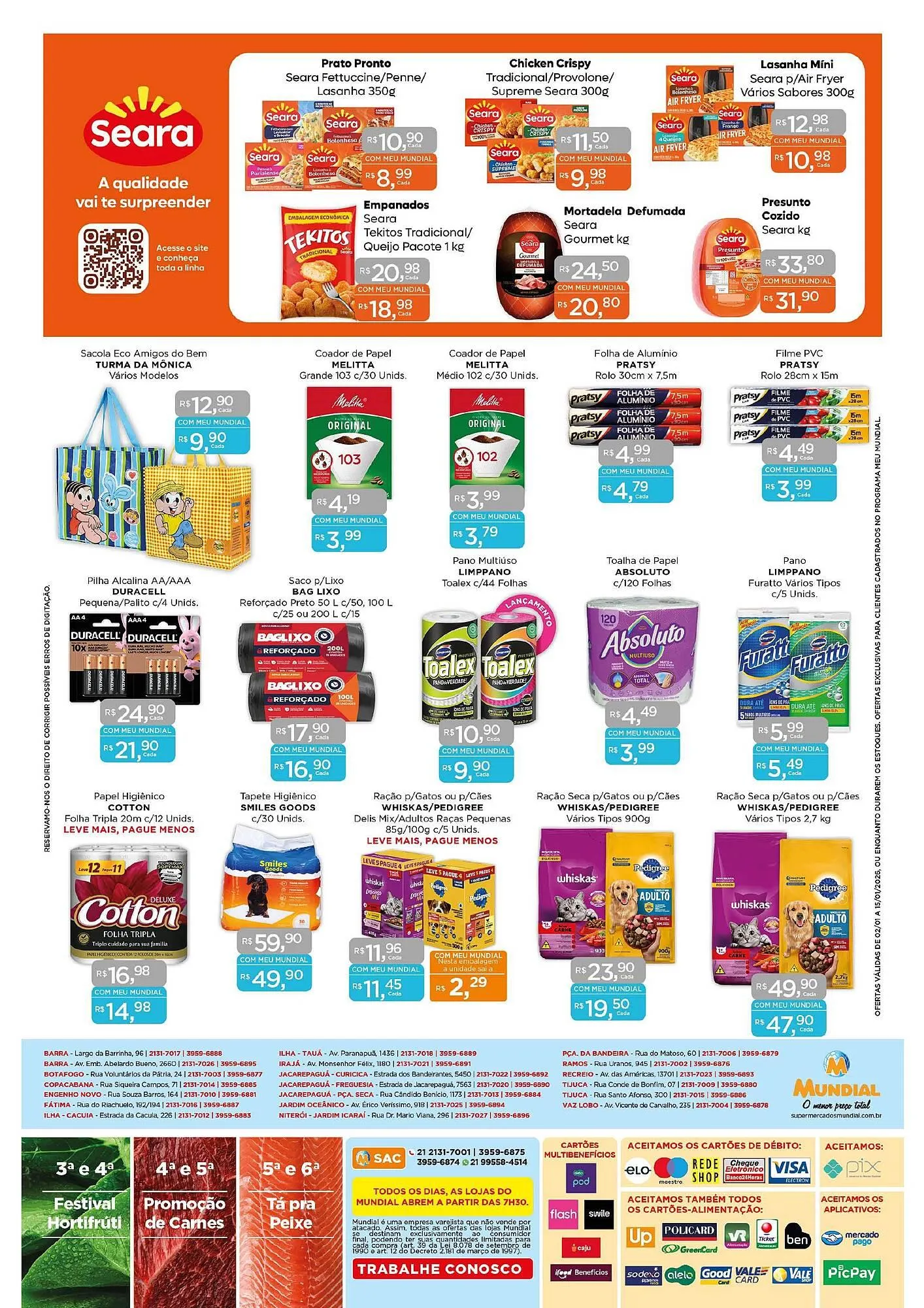 Encarte de Encarte Supermercados Mundial 2 de janeiro até 15 de janeiro 2026 - Pagina 12