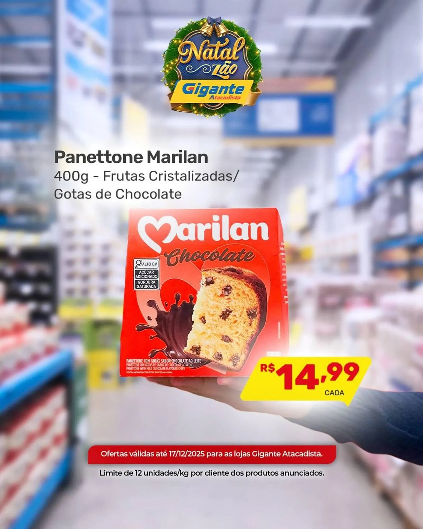 Encarte de Encarte Gigante Atacadista 15 de dezembro até 17 de dezembro 2025 - Pagina 2