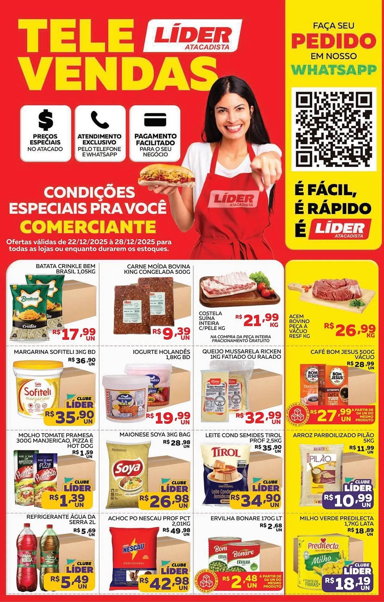 Encarte de Encarte Lider Atacadista 22 de dezembro até 28 de dezembro 2025 - Pagina 1