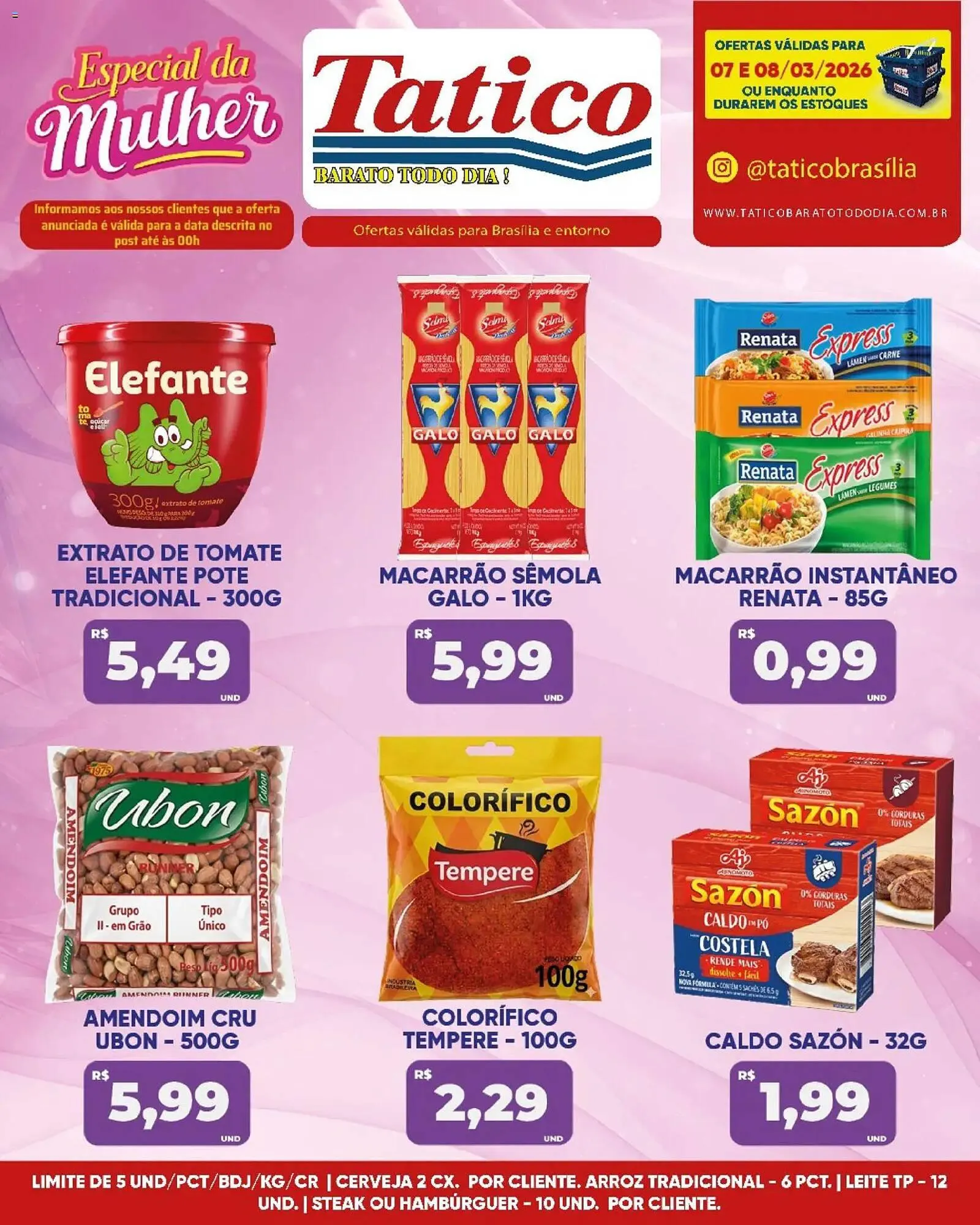 Encarte de Tabloide Tatico 7 de março até 8 de março 2026 - Pagina 4