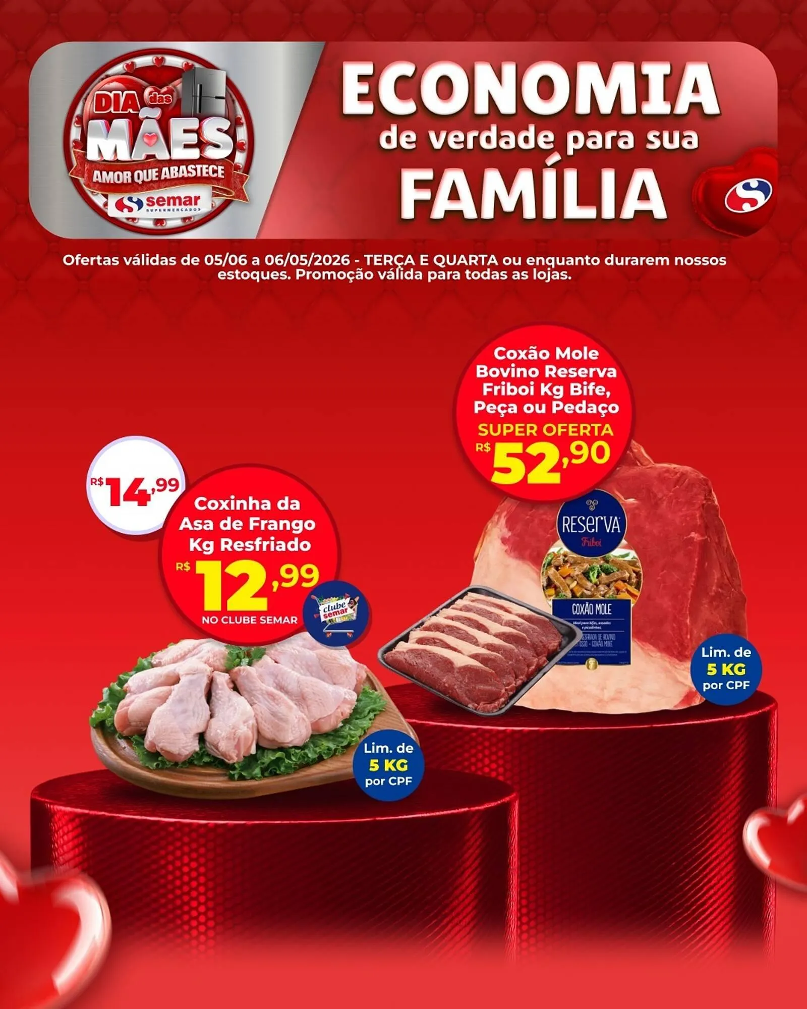 Encarte de Folheto Semar Supermercado 5 de maio até 6 de maio 2026 - Pagina 7