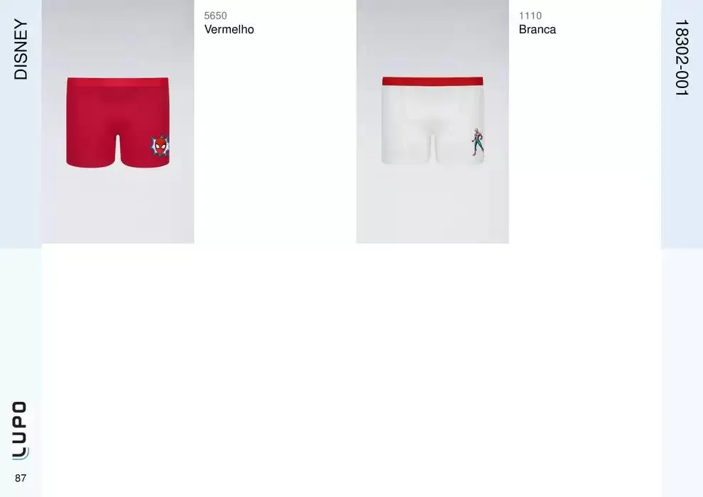 Encarte de Catálogo Underwear Kids 27 de fevereiro até 30 de junho 2025 - Pagina 105