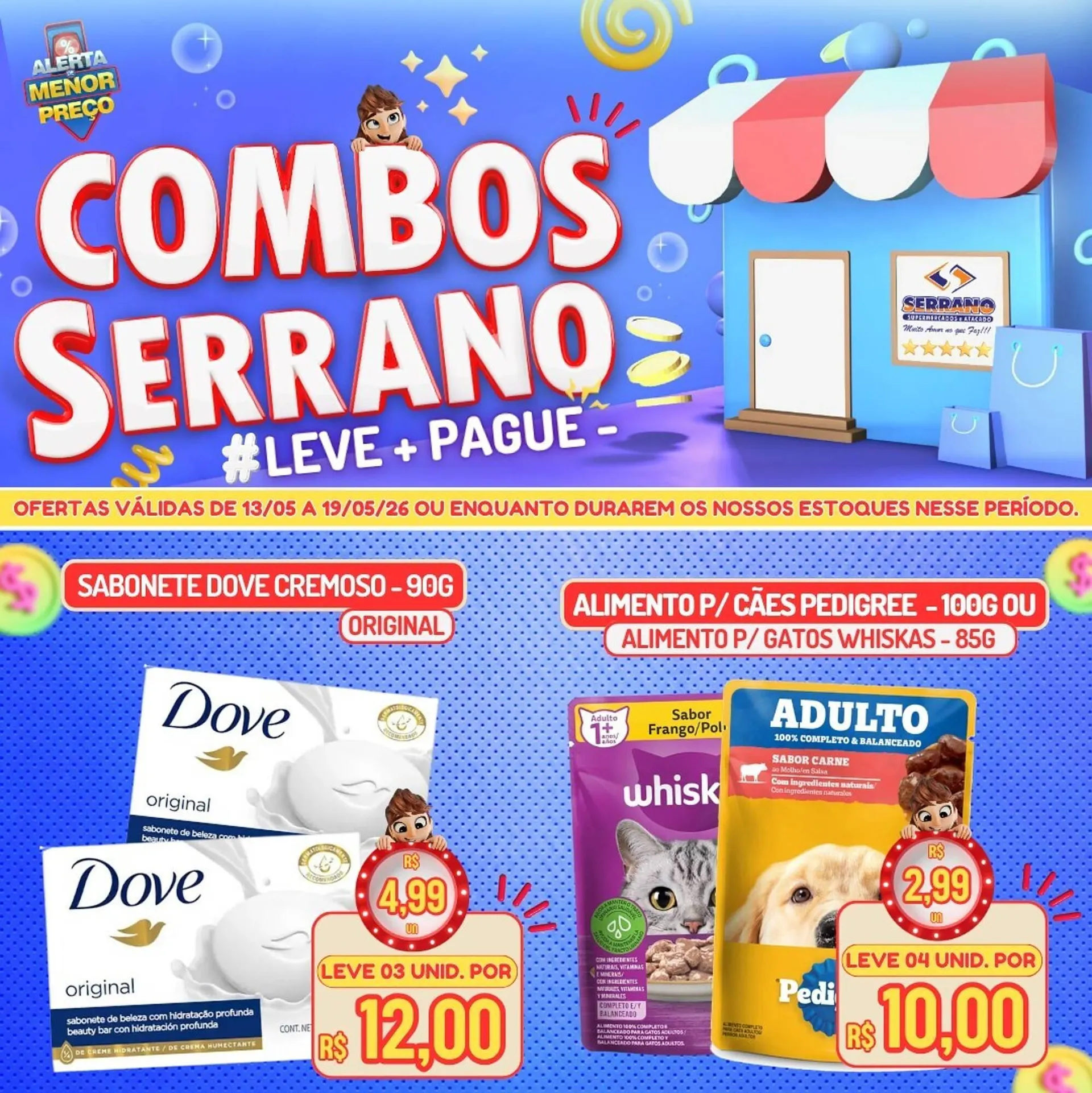 Encarte de Catálogo Serrano Supermercado 13 de maio até 19 de maio 2026 - Pagina 9