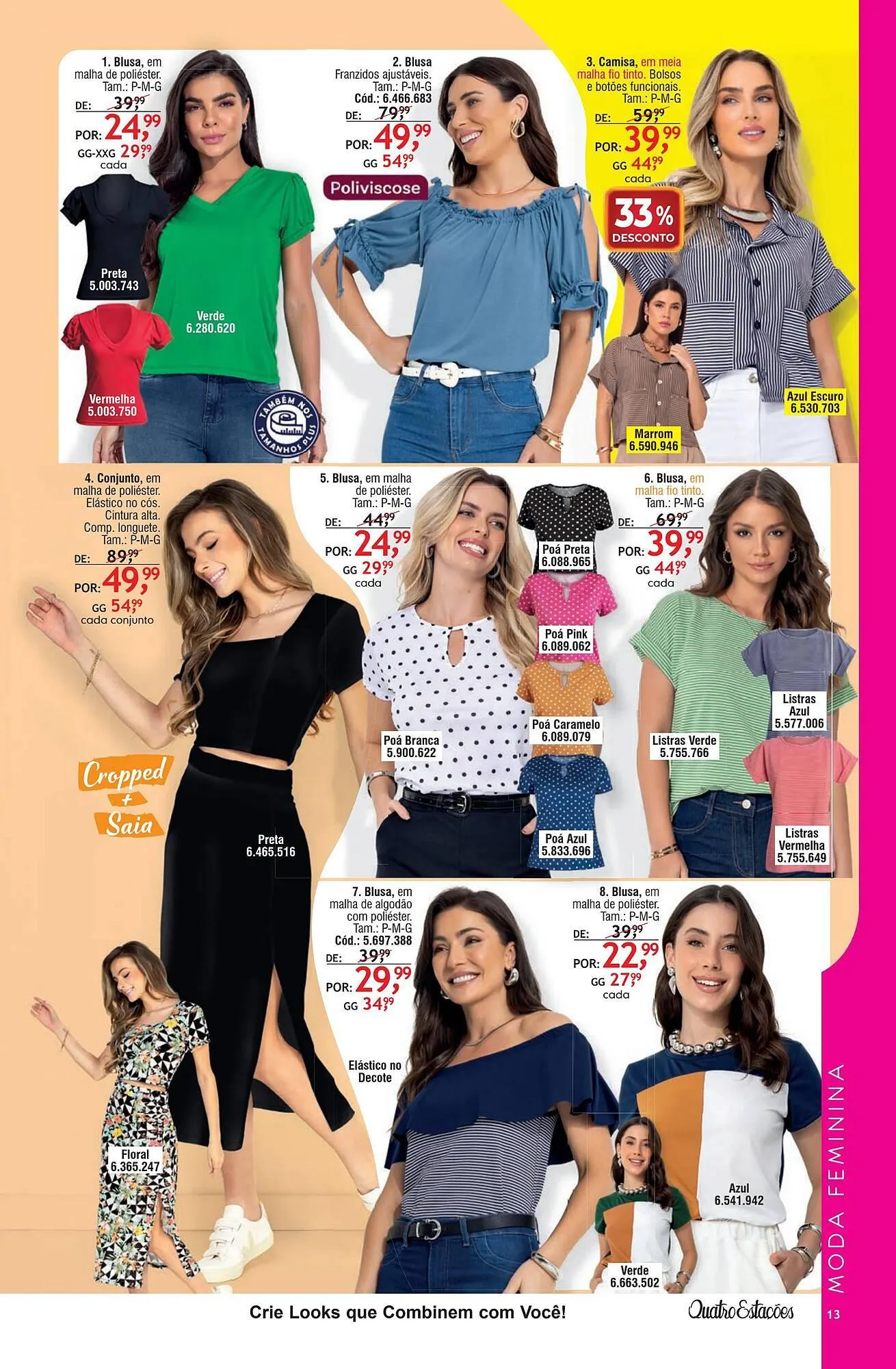 Encarte de Revista Quatro Estações 30 de março até 7 de julho 2026 - Pagina 9