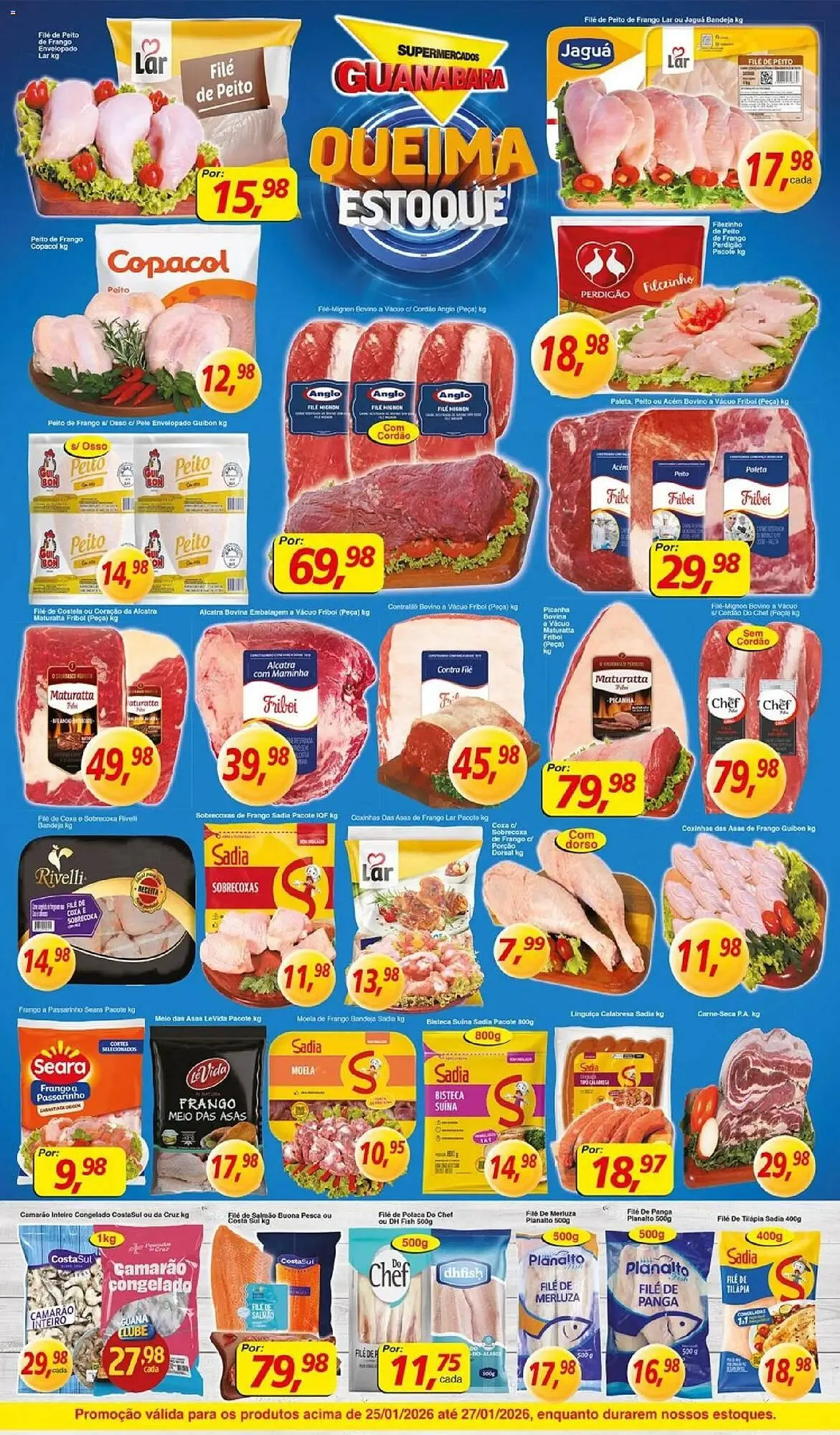 Encarte de Encarte Supermercados Guanabara 25 de janeiro até 27 de janeiro 2026 - Pagina 13