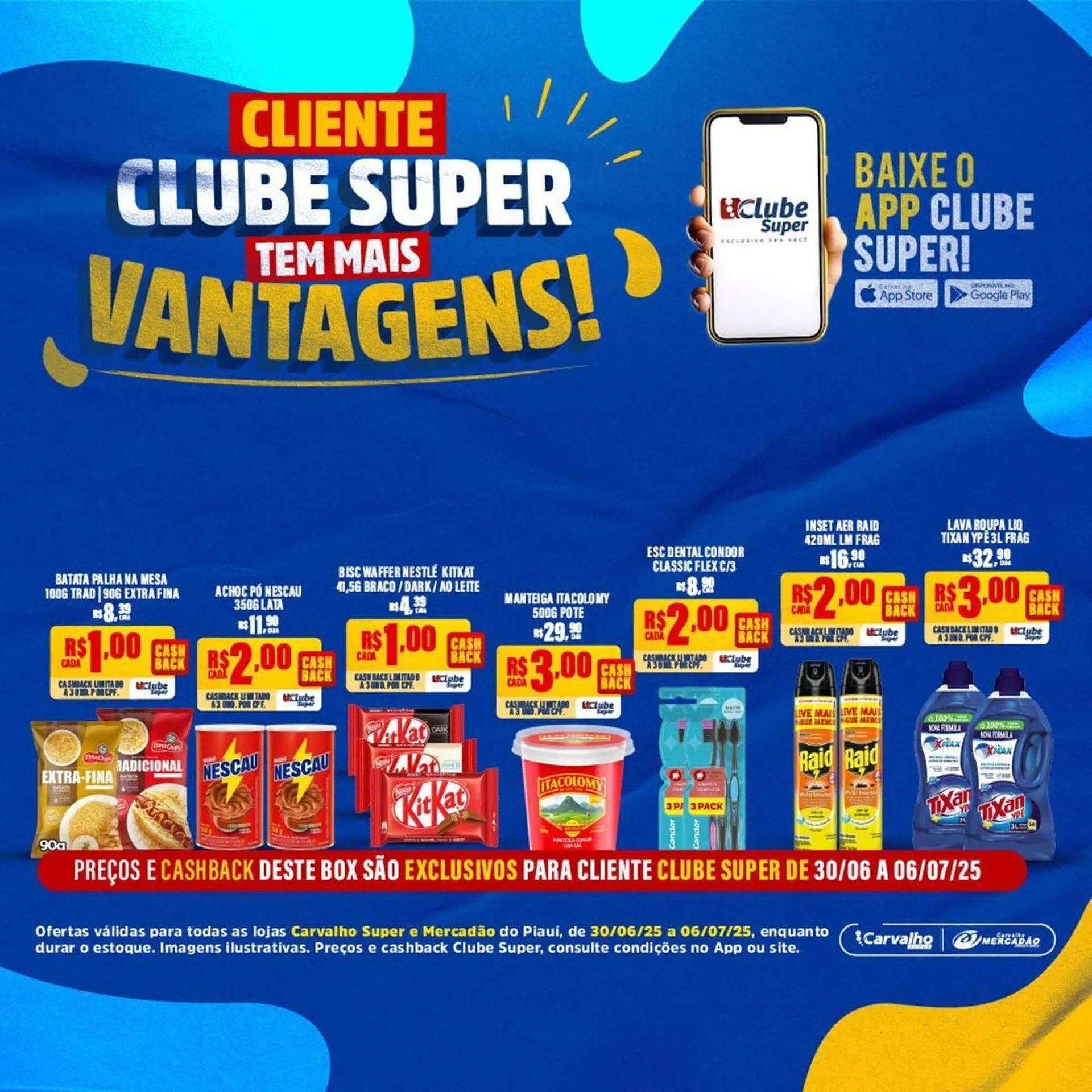 Encarte de Catálogo Carvalho Supermercado 3 de julho até 6 de julho 2025 - Pagina 3