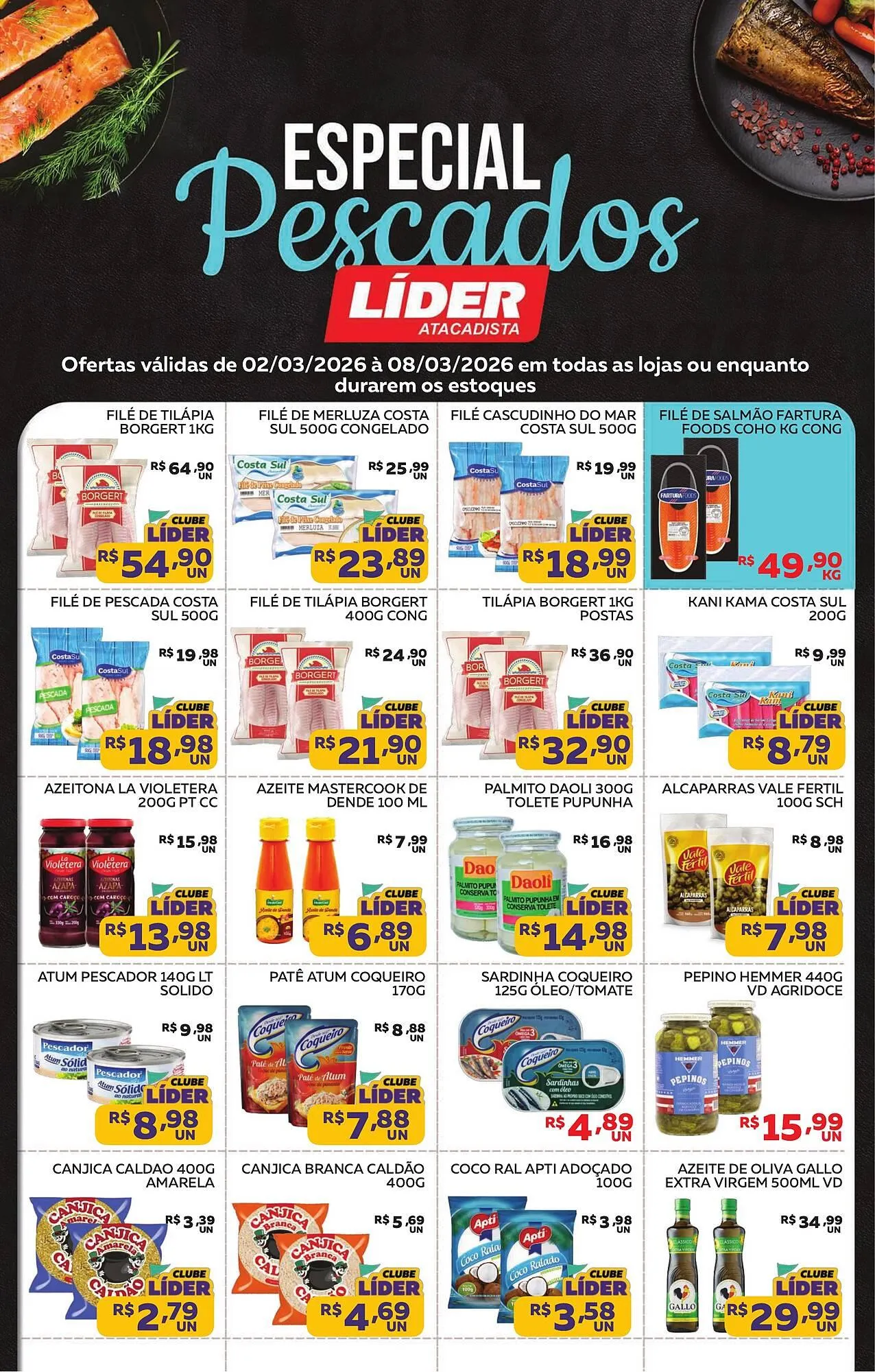 Encarte de Encarte Lider Atacadista 6 de março até 8 de março 2026 - Pagina 1