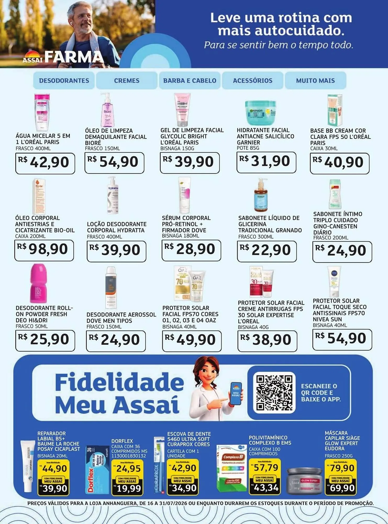 Encarte de Encarte Assaí Atacadista 17 de julho até 1 de agosto 2026 - Pagina 1