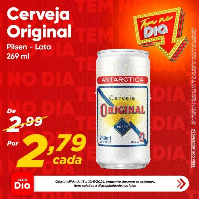 Encarte de Ofertas Supermercado Dia 16 de maio até 19 de maio 2024 - Pagina 5