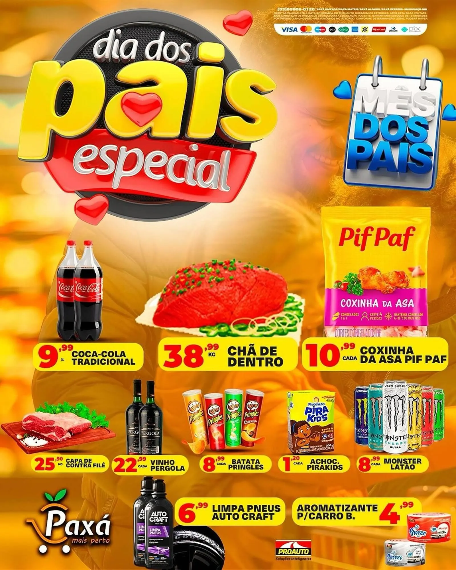 Encarte de Catálogo Paxá Supermercados 15 de agosto até 18 de agosto 2025 - Pagina 2