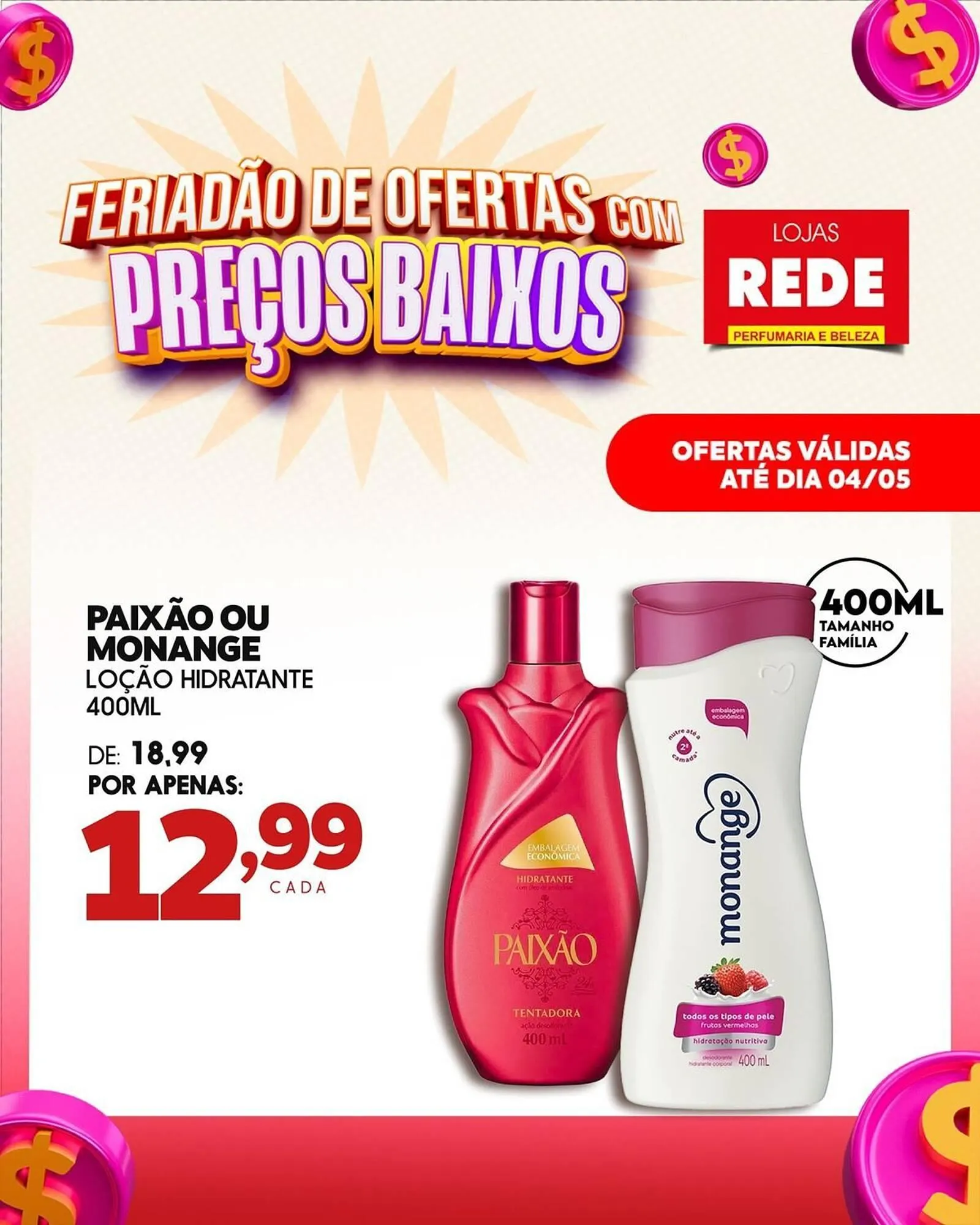 Encarte de Catálogo Lojas Rede 29 de abril até 4 de maio 2025 - Pagina 2