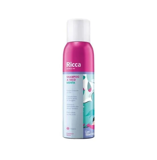 Shampoo A Seco Ricca Menta 150ml