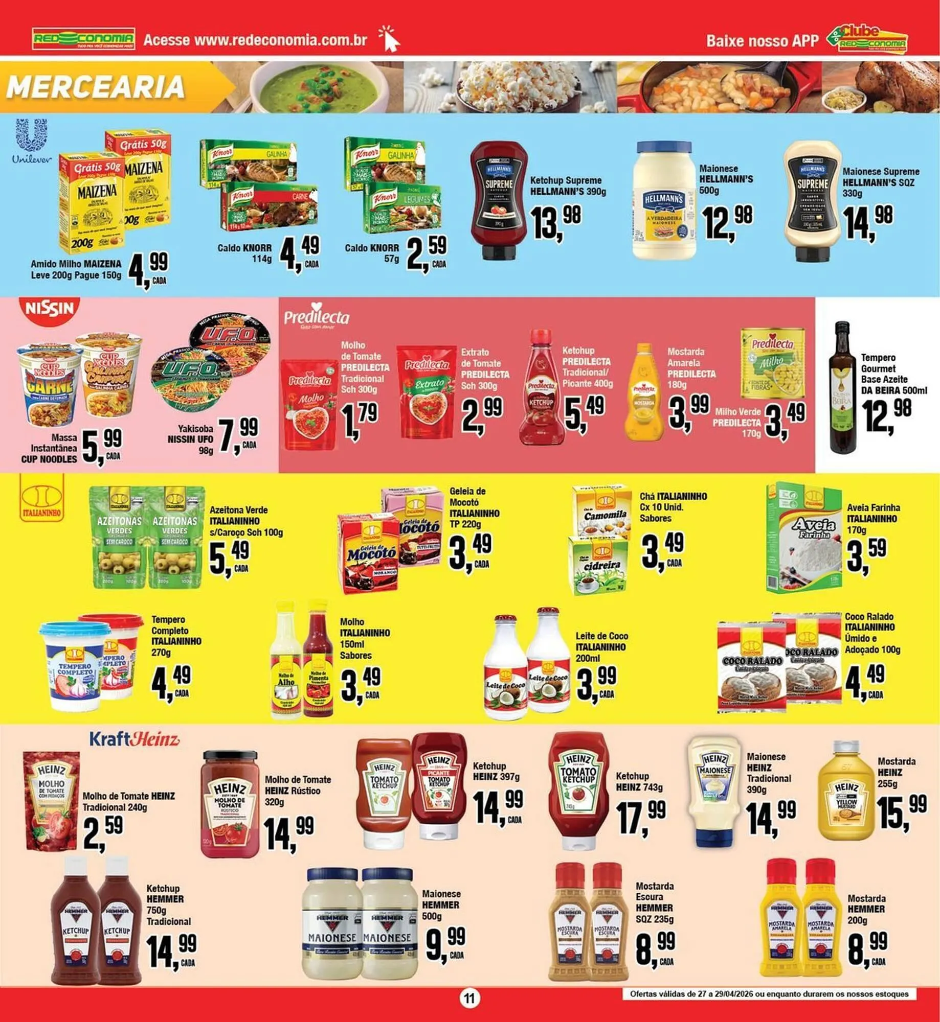 Encarte de Encarte Rede Economia 27 de abril até 28 de abril 2026 - Pagina 11