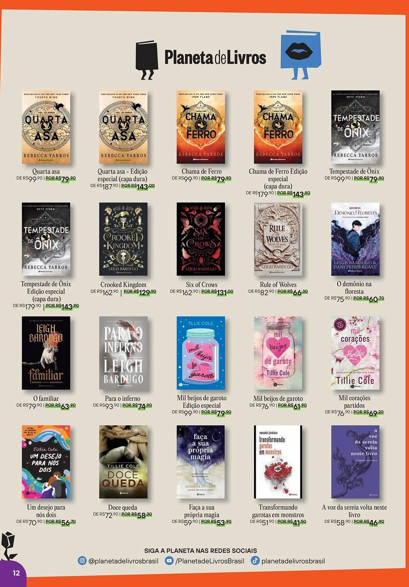 Encarte de Catálogo Livraria Leitura 27 de maio até 13 de julho 2025 - Pagina 12