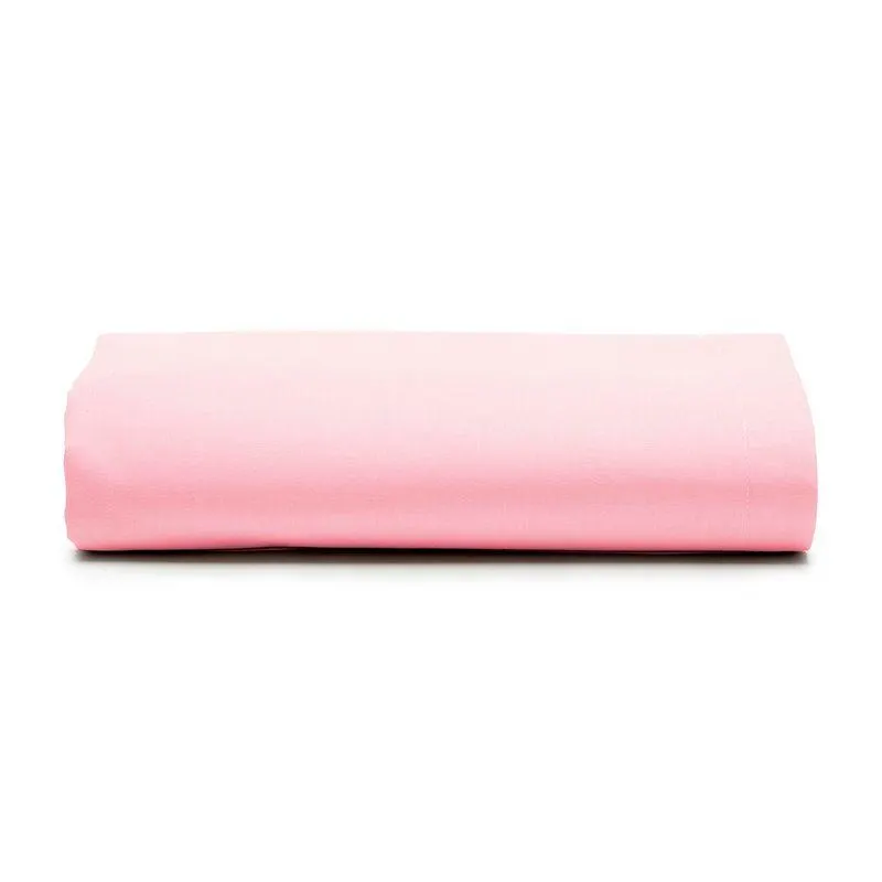 Lençol Queen sem Elástico Royal Rosa - Santista