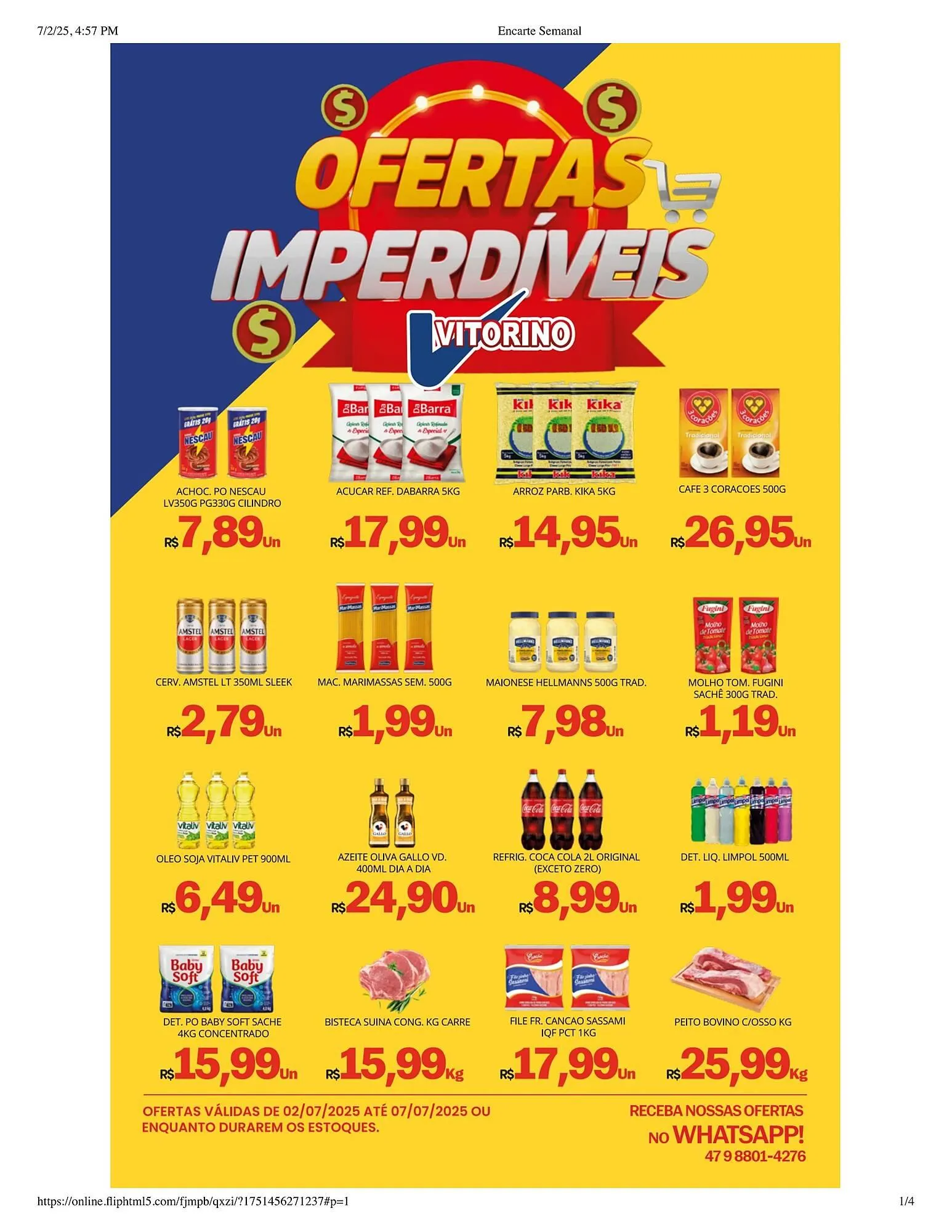 Catálogo Supermercado Vitorino - 1