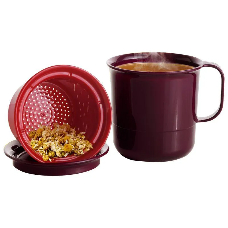 Caneca com Filtro para Chá 350ml
