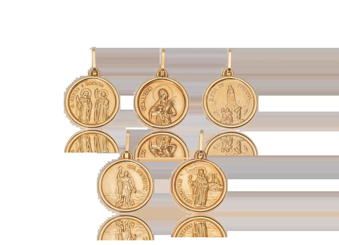 Pingentes Medalhas de Santos Católicos