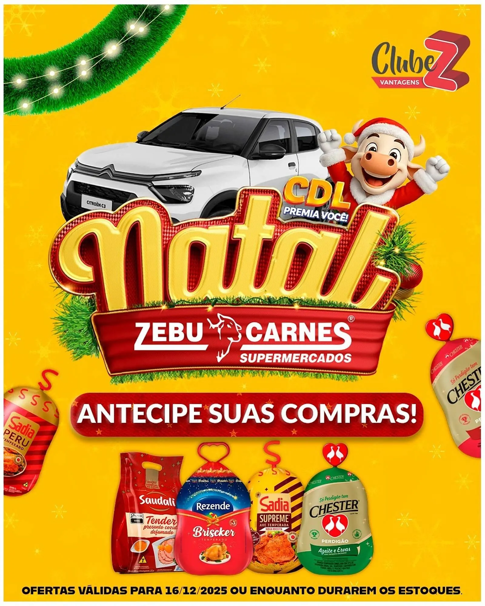Encarte de Catálogo Zebu Carnes Supermercados 16 de dezembro até 16 de dezembro 2025 - Pagina 1