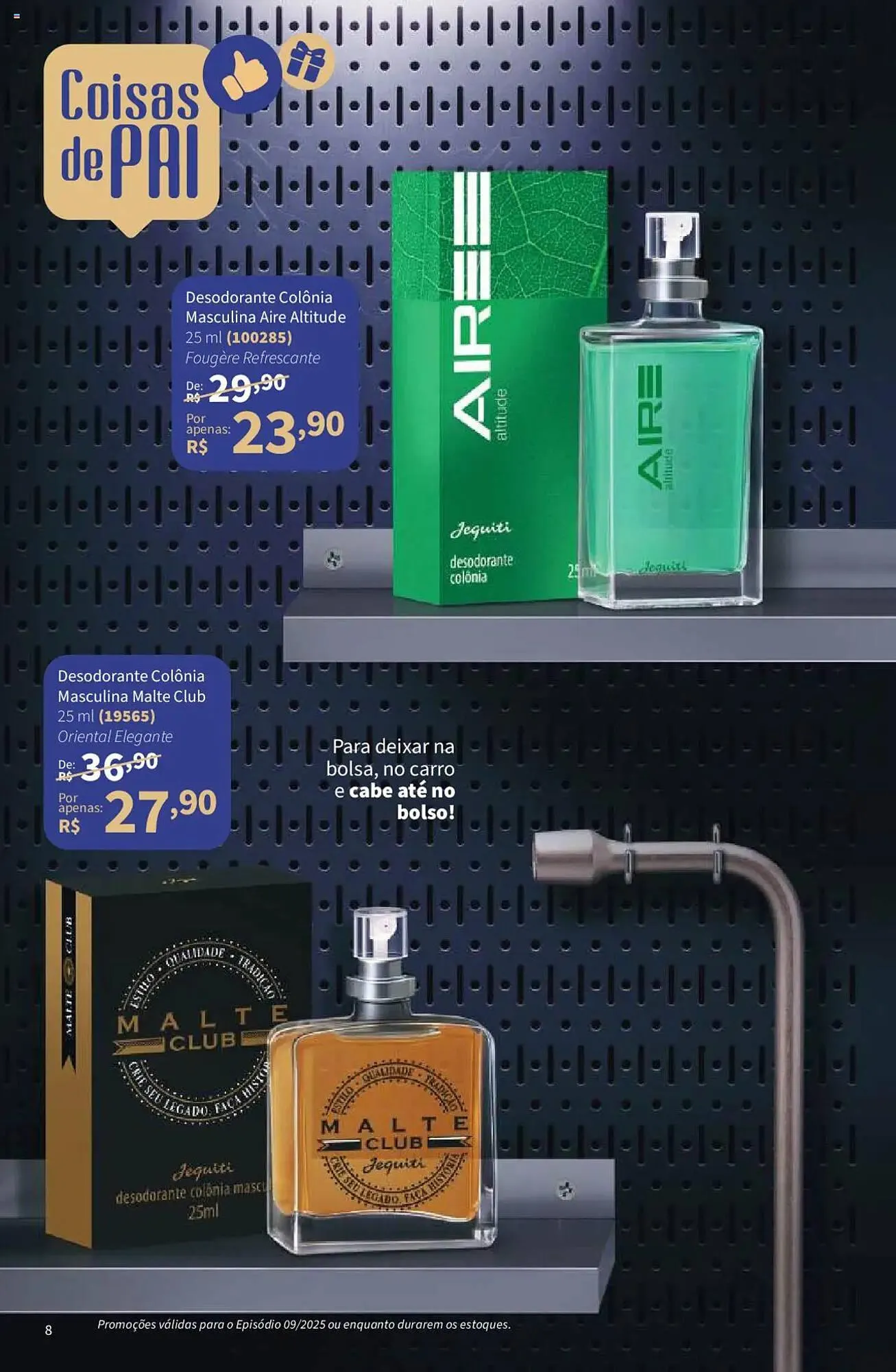 Encarte de Catálogo Jequiti 19 de junho até 17 de julho 2025 - Pagina 8