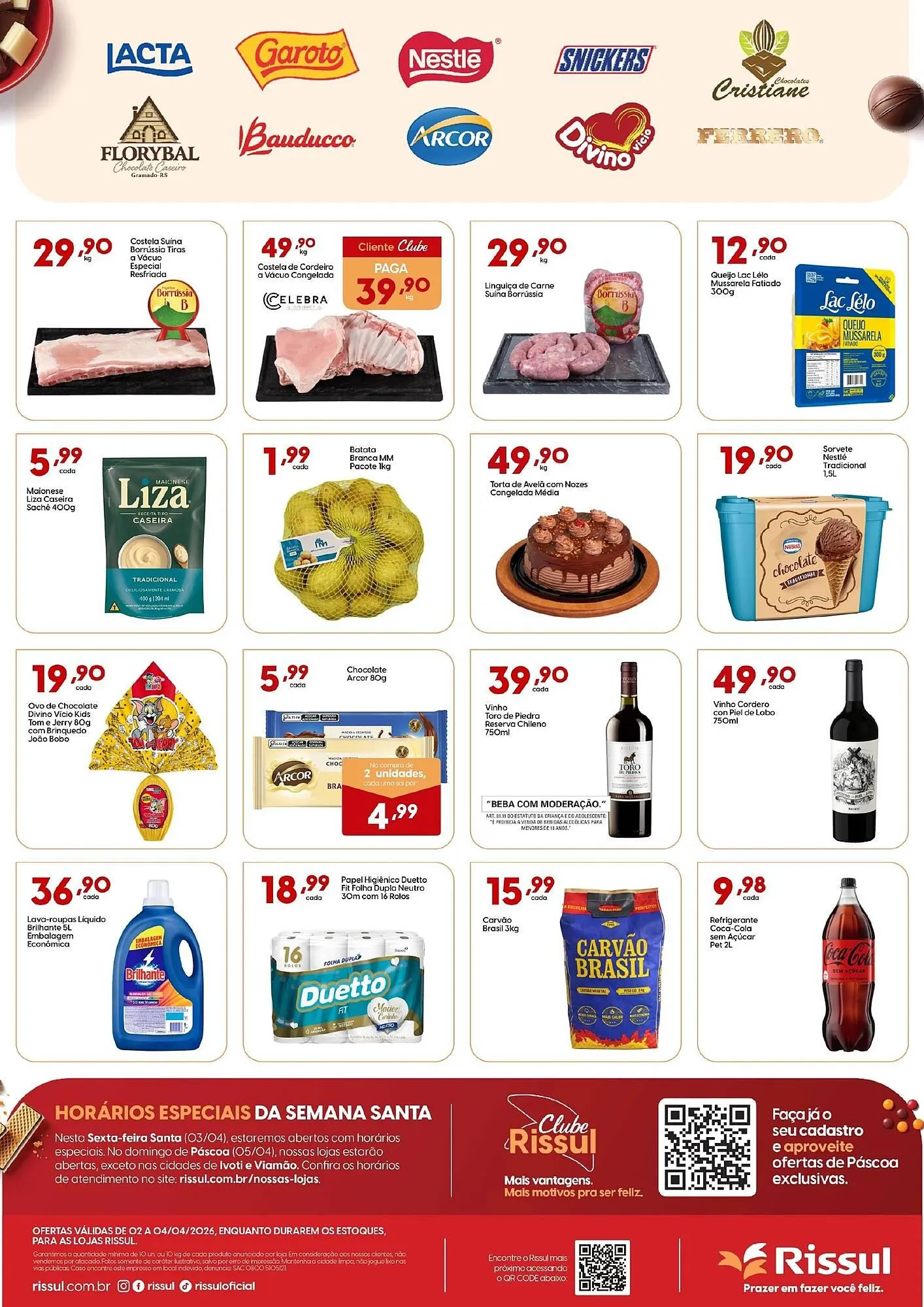 Encarte de Catálogo Supper Rissul 1 de abril até 4 de abril 2026 - Pagina 2