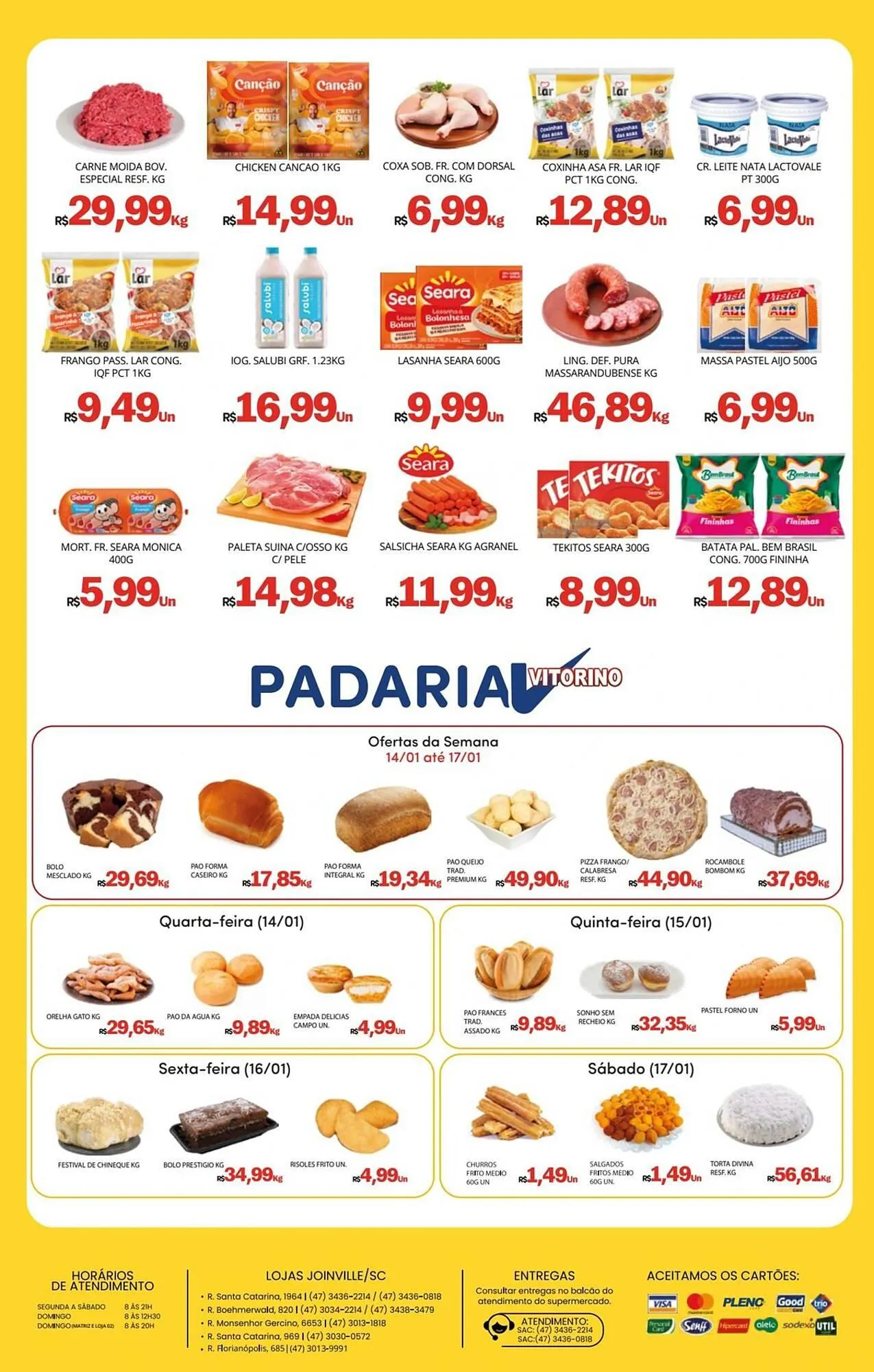 Encarte de Catálogo Supermercado Vitorino 15 de janeiro até 19 de janeiro 2026 - Pagina 4
