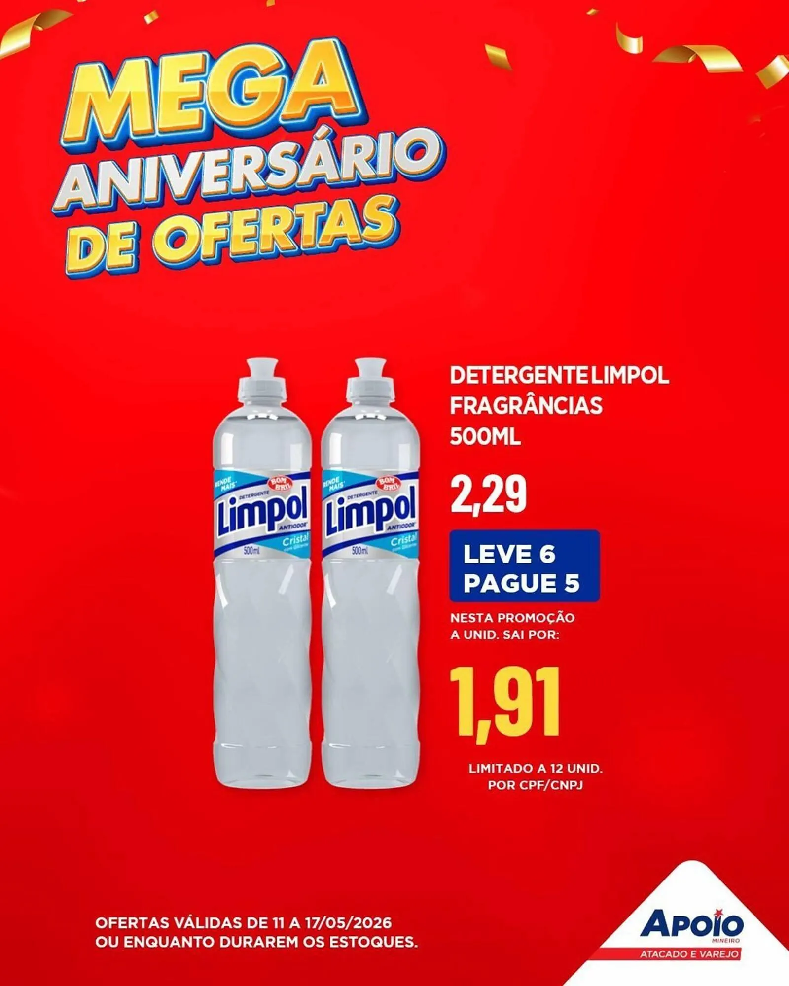 Encarte de Folheto Apoio Mineiro 11 de maio até 17 de maio 2026 - Pagina 6