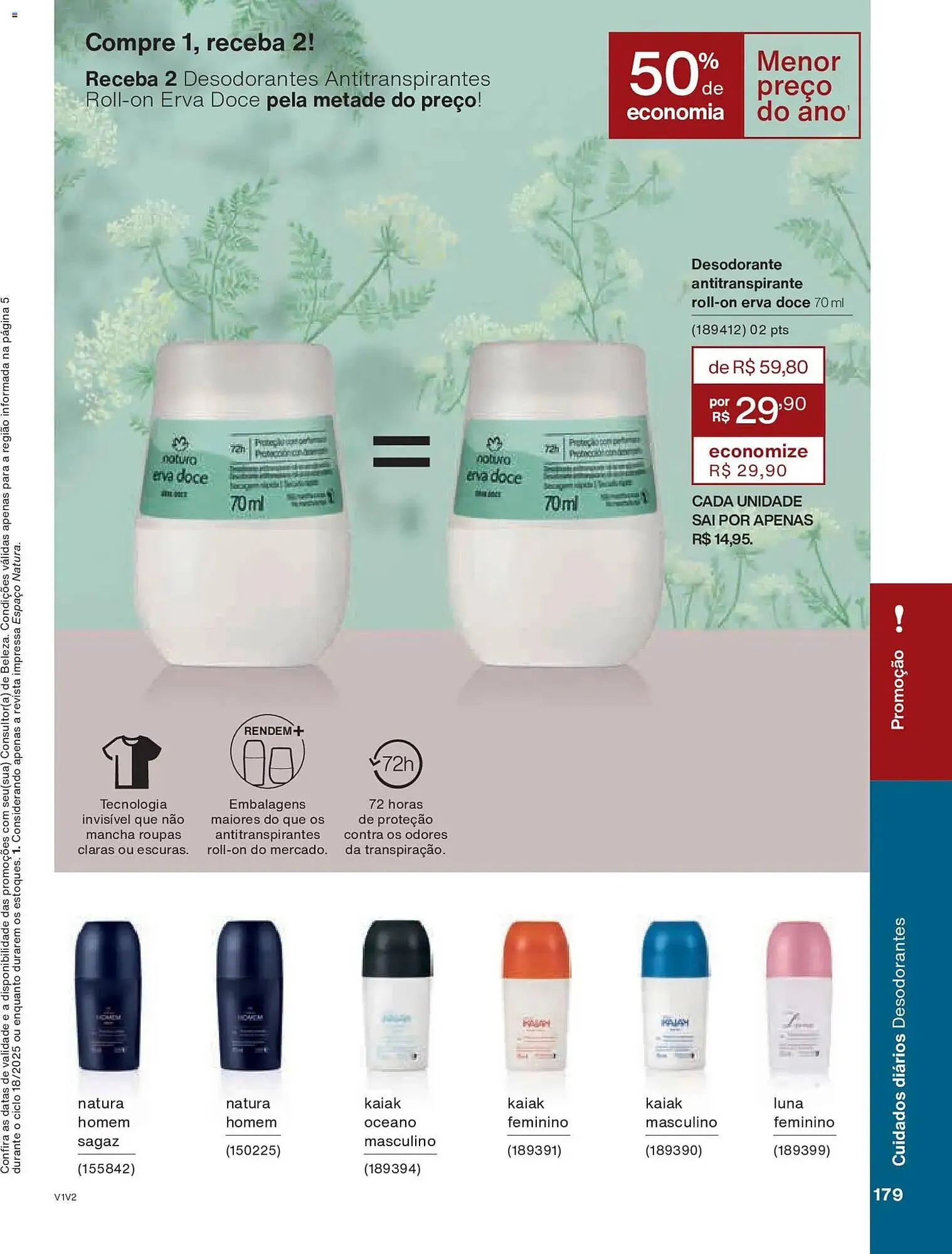 Encarte de Catálogo Natura 30 de outubro até 27 de novembro 2025 - Pagina 179